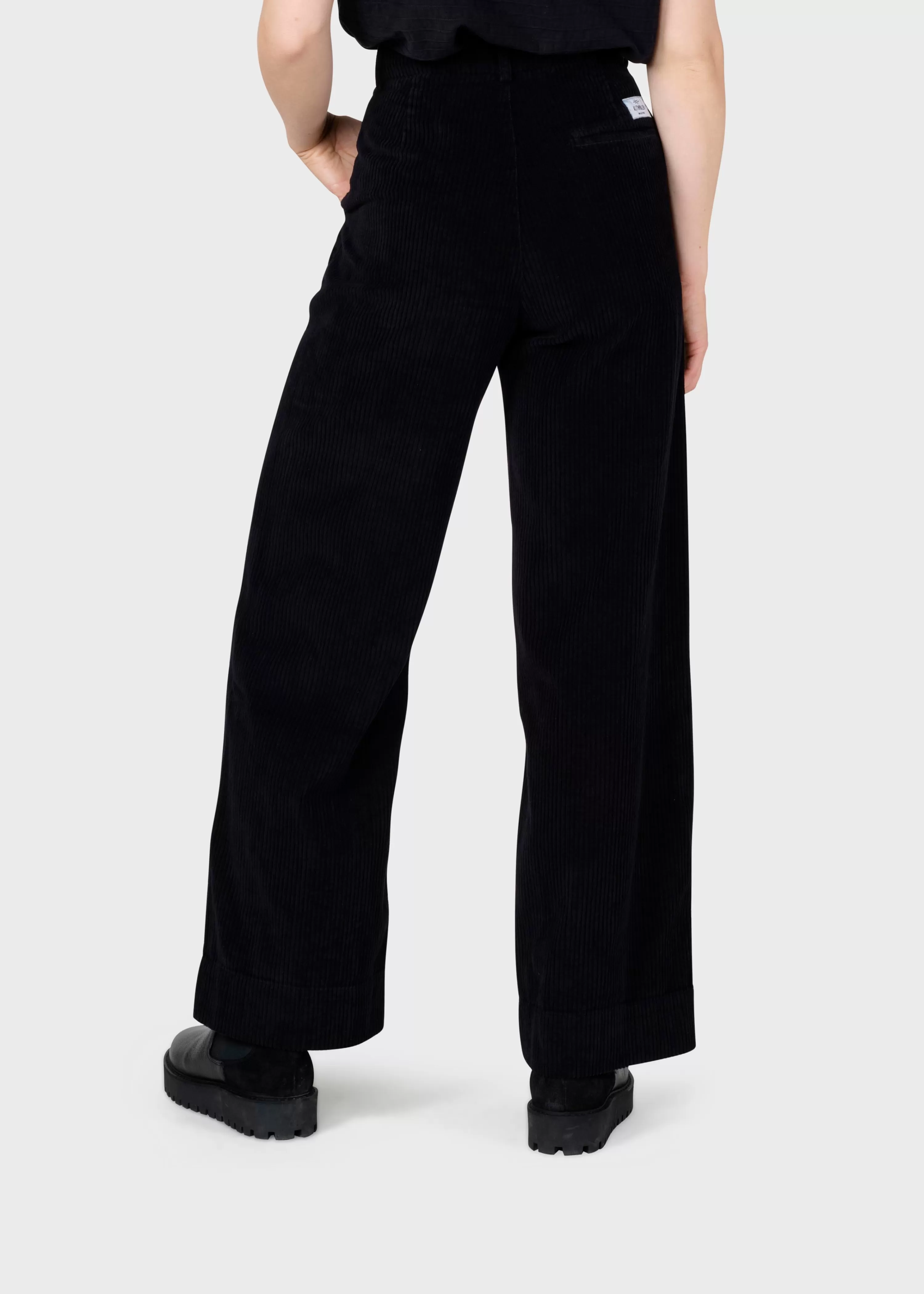 Klitmoller Collective Pants*Lydia jumbo corduroy pant - Black