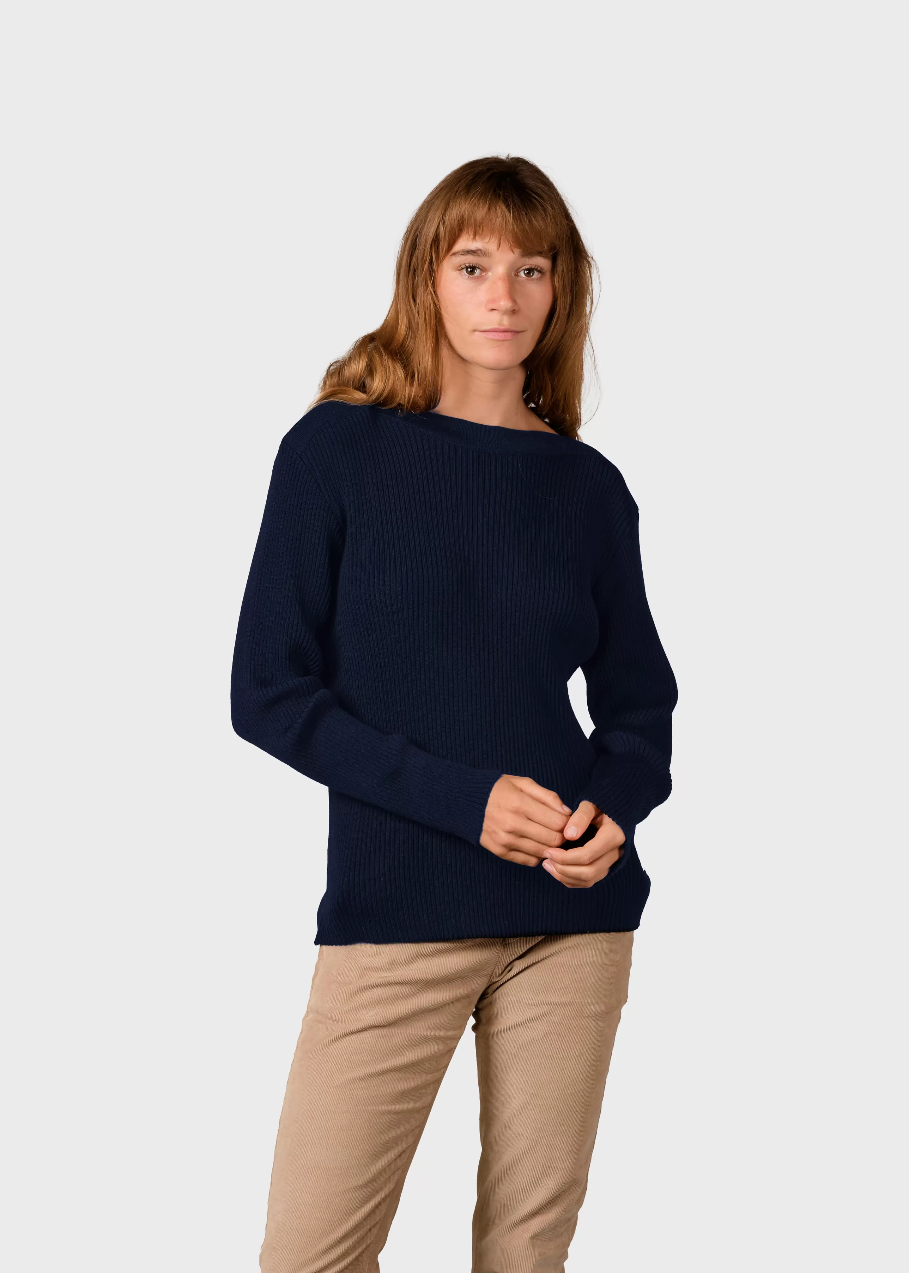 Klitmoller Collective Knitwear | Extrafine Merino wool*Maj knit - Navy