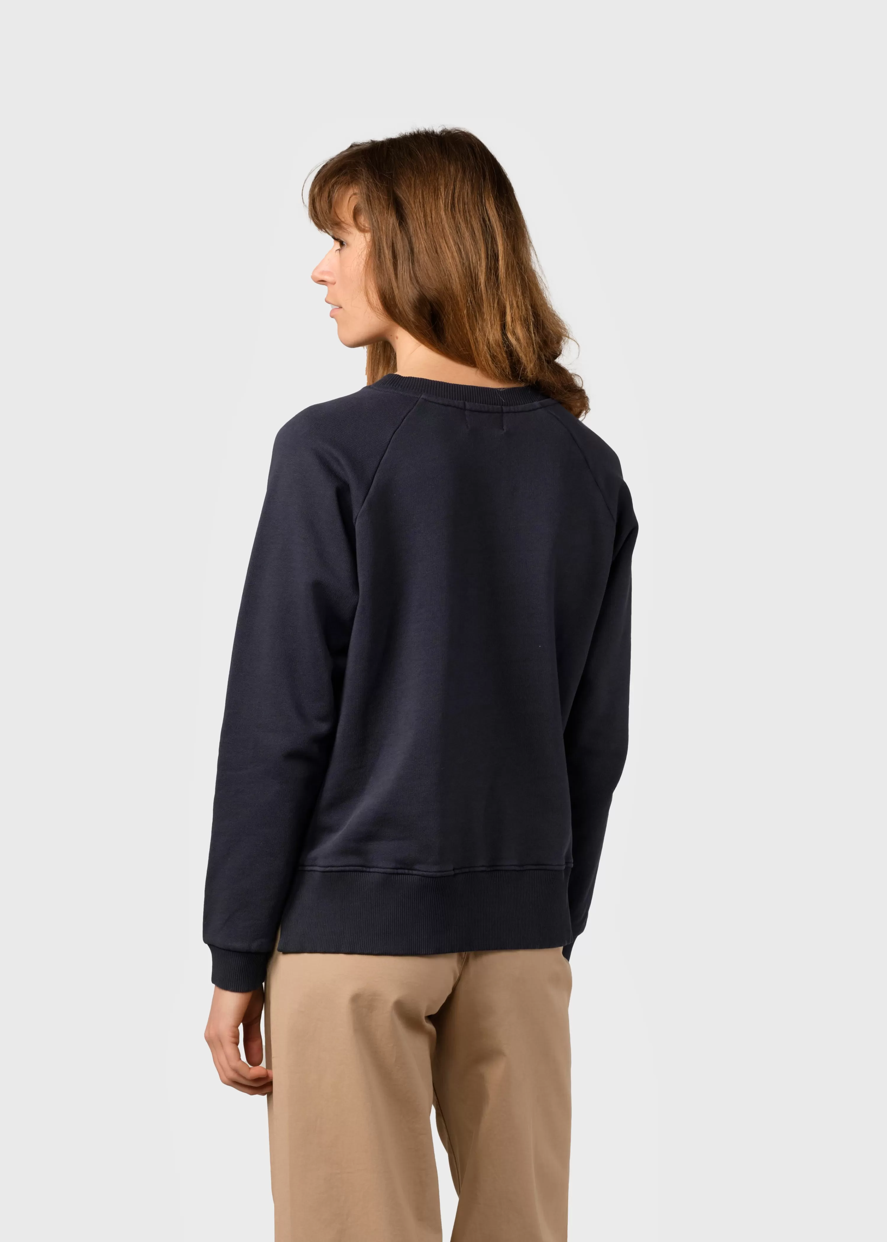 Klitmoller Collective Sweatshirts*Maja logo crew - Navy