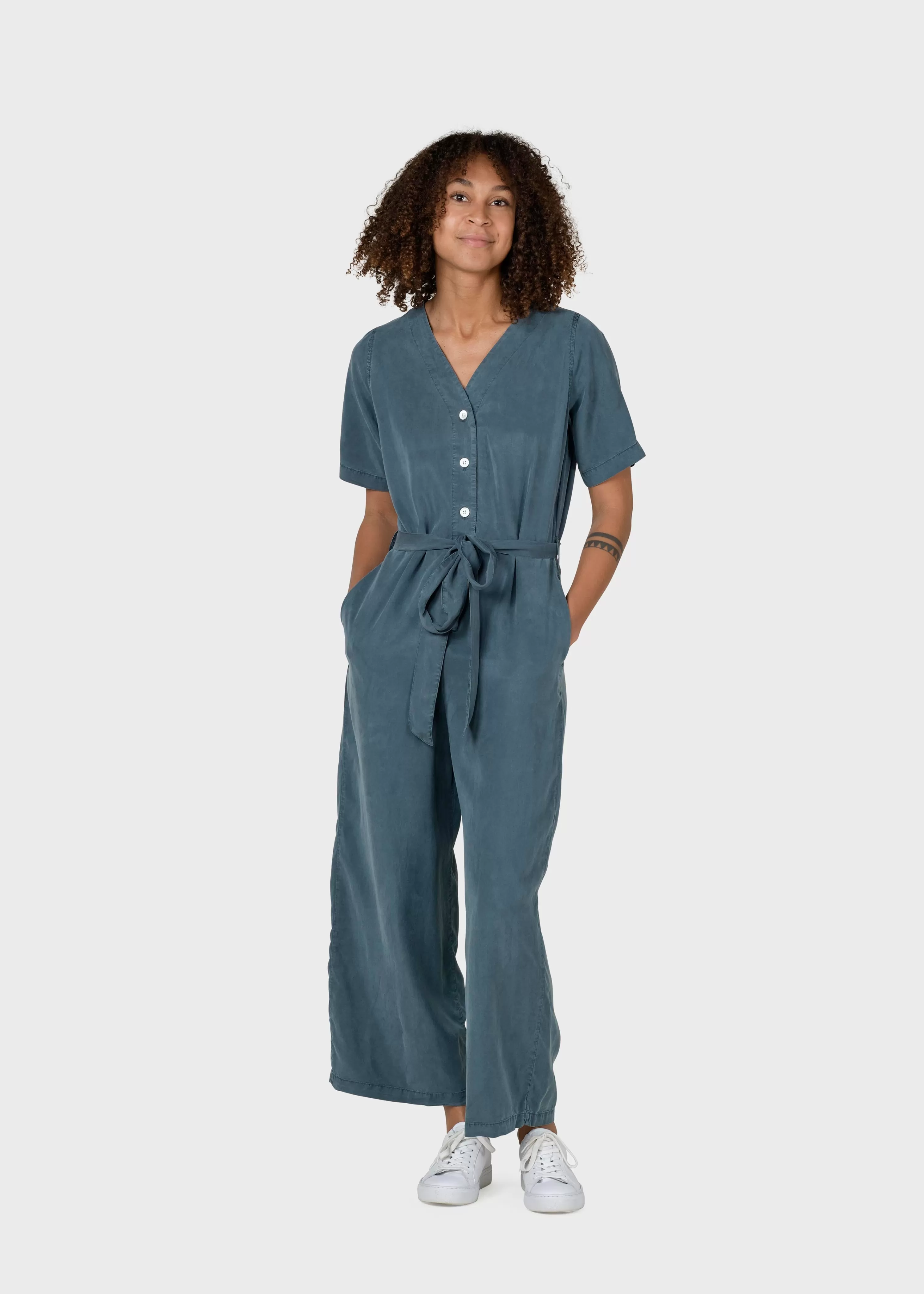 Klitmoller Collective Jumpsuits*Marna jumpsuit - Moss Green