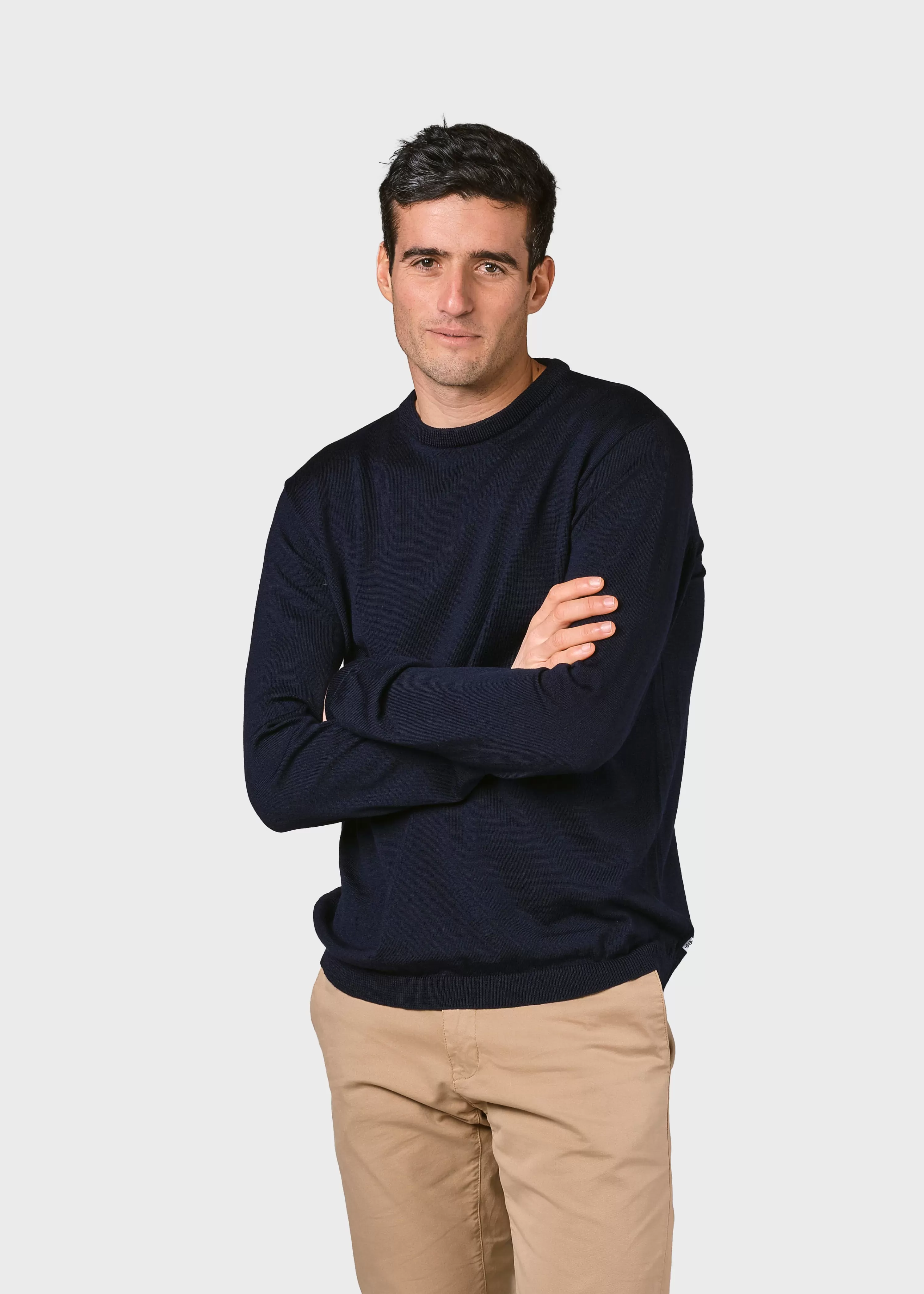 Klitmoller Collective Extrafine Merino wool*Mens basic merino knit -