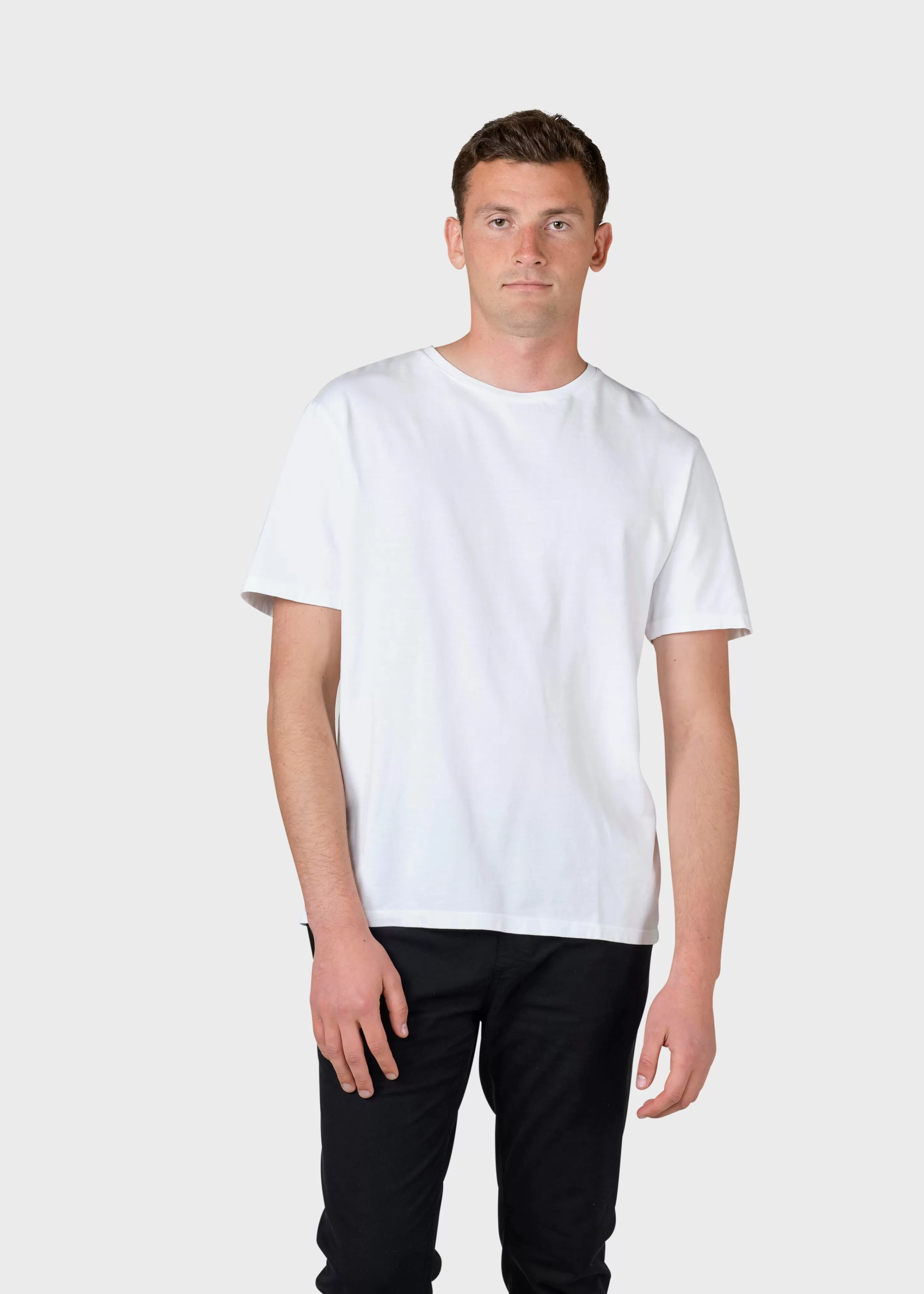 Klitmoller Collective T-shirts*Mens boxy tee - White