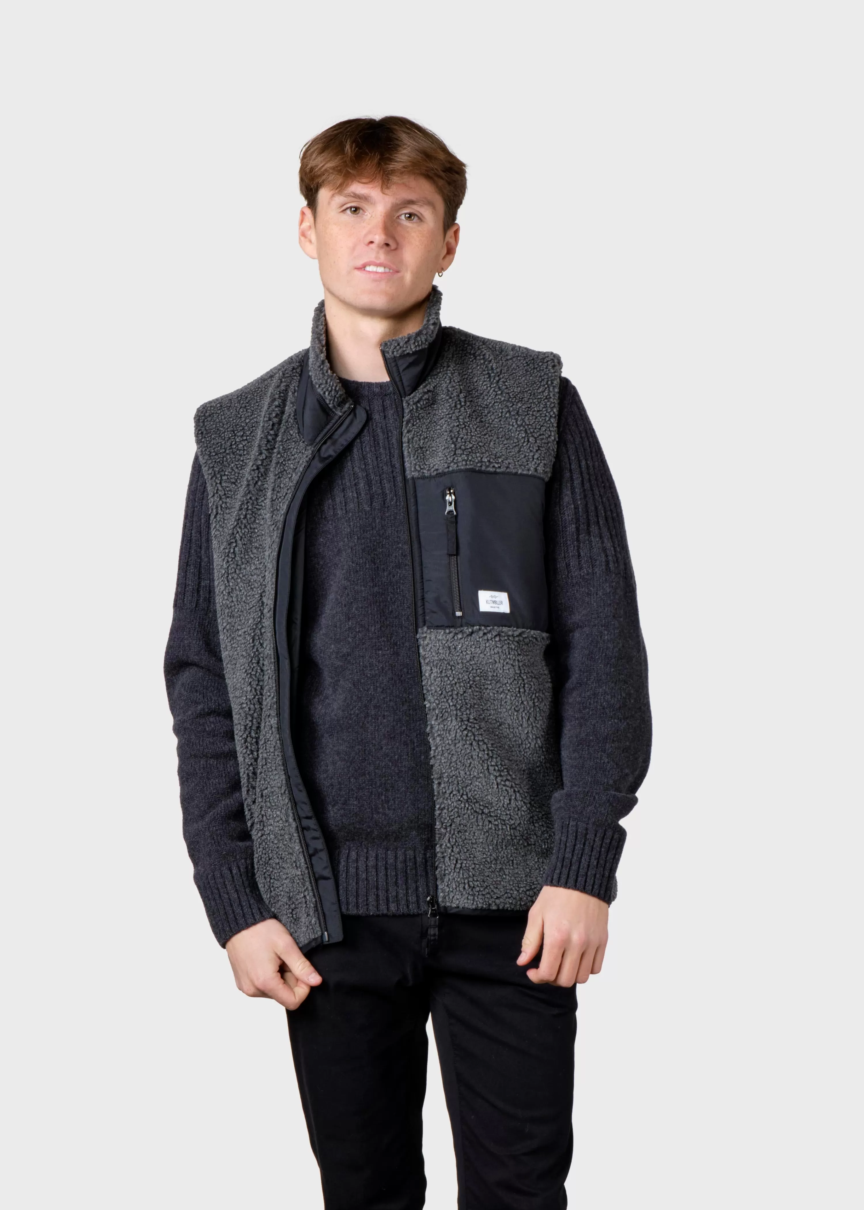 Klitmoller Collective Fleece | Jackets*Mens fleece vest -