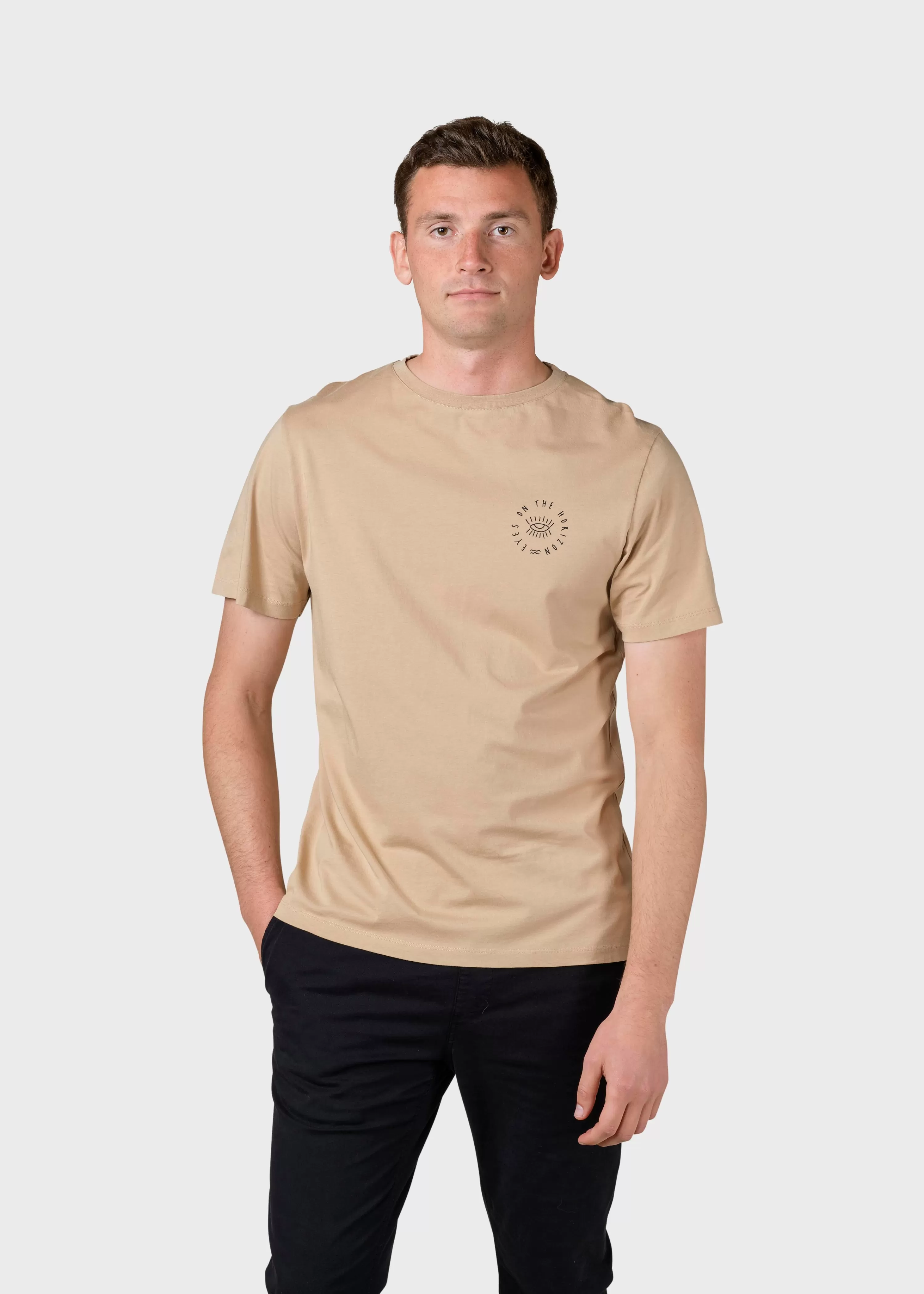 Klitmoller Collective T-shirts*Mico tee - Sand