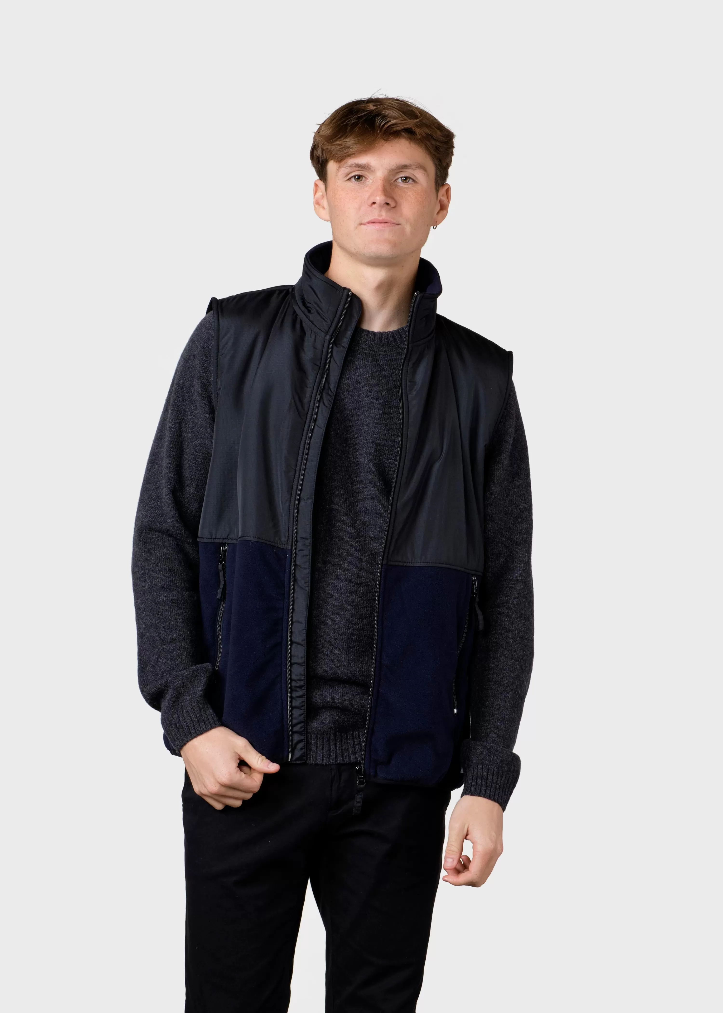 Klitmoller Collective Fleece | Jackets*Midi fleece vest -