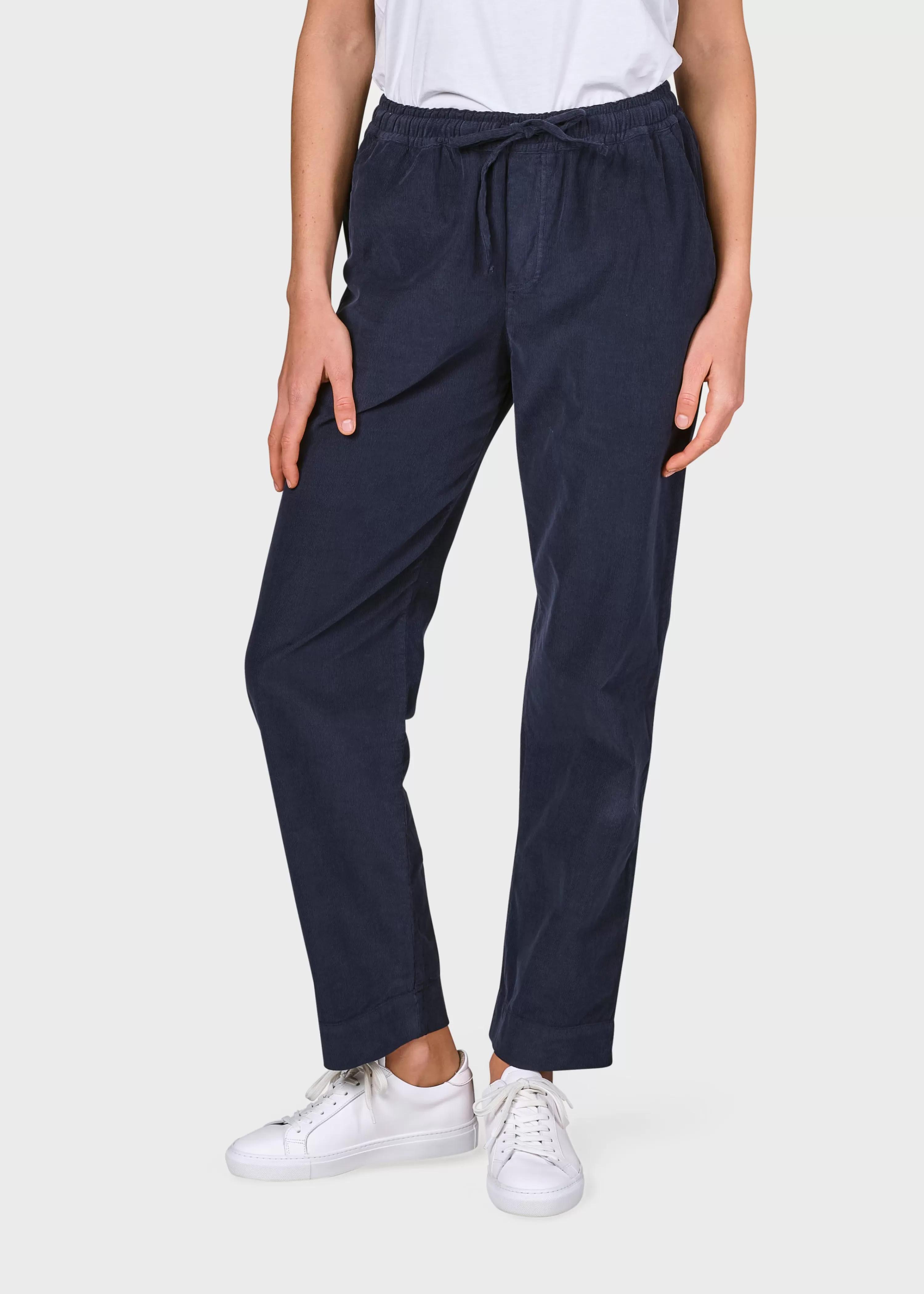 Klitmoller Collective Pants*Nicoline corduroy pant - Navy