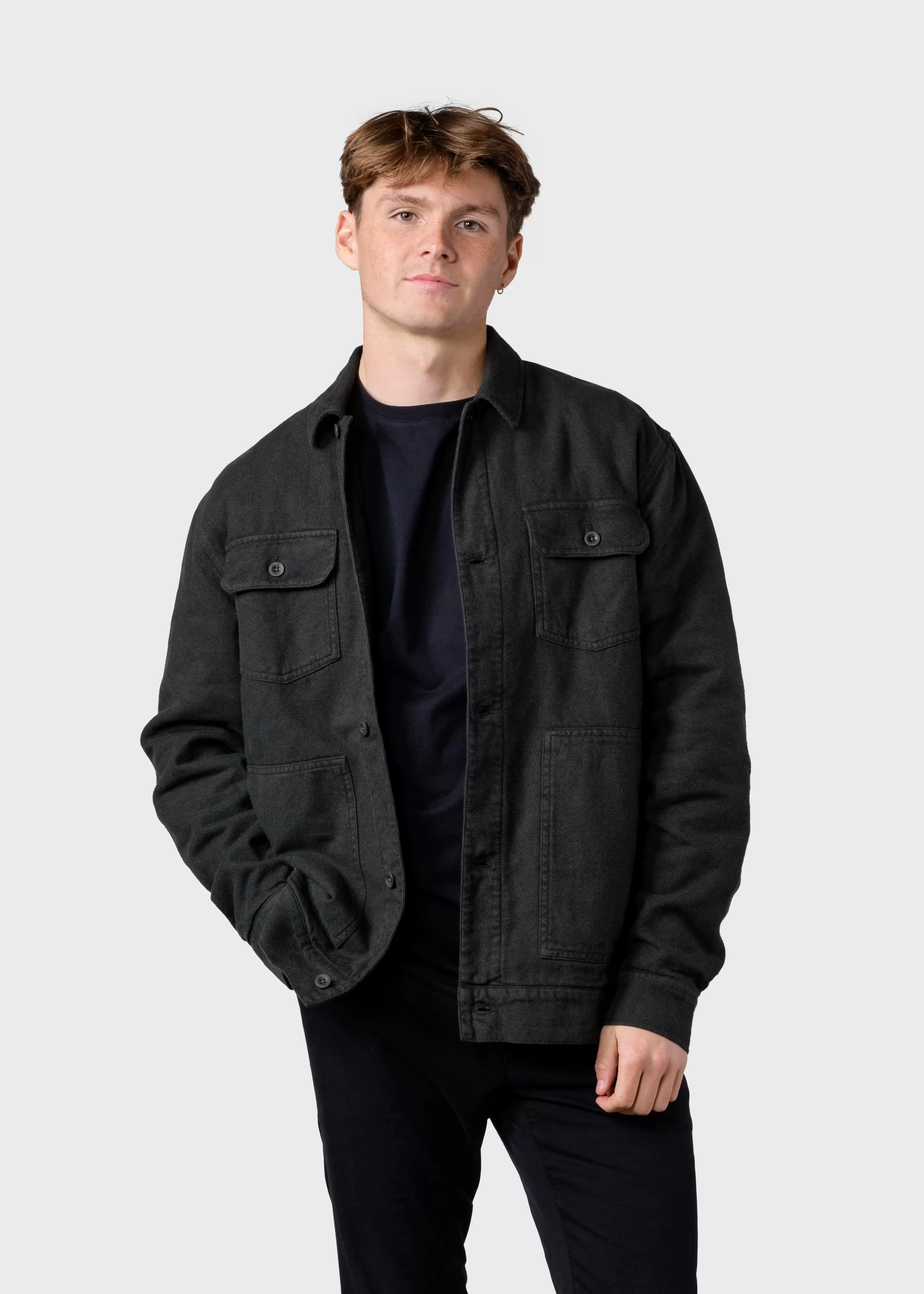 Klitmoller Collective Jackets*Niklas lumber overshirt - Olive