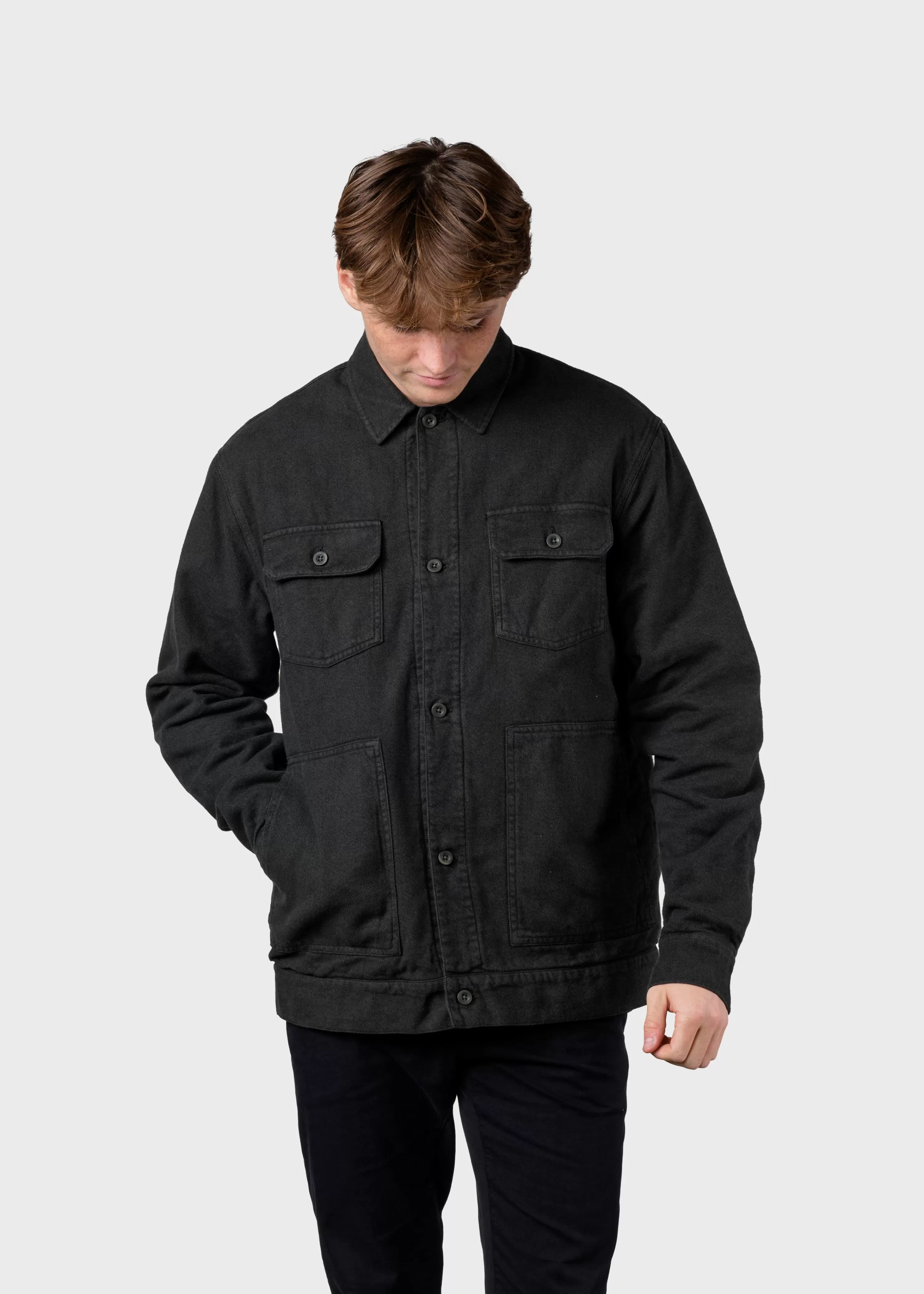 Klitmoller Collective Jackets*Niklas lumber overshirt - Olive