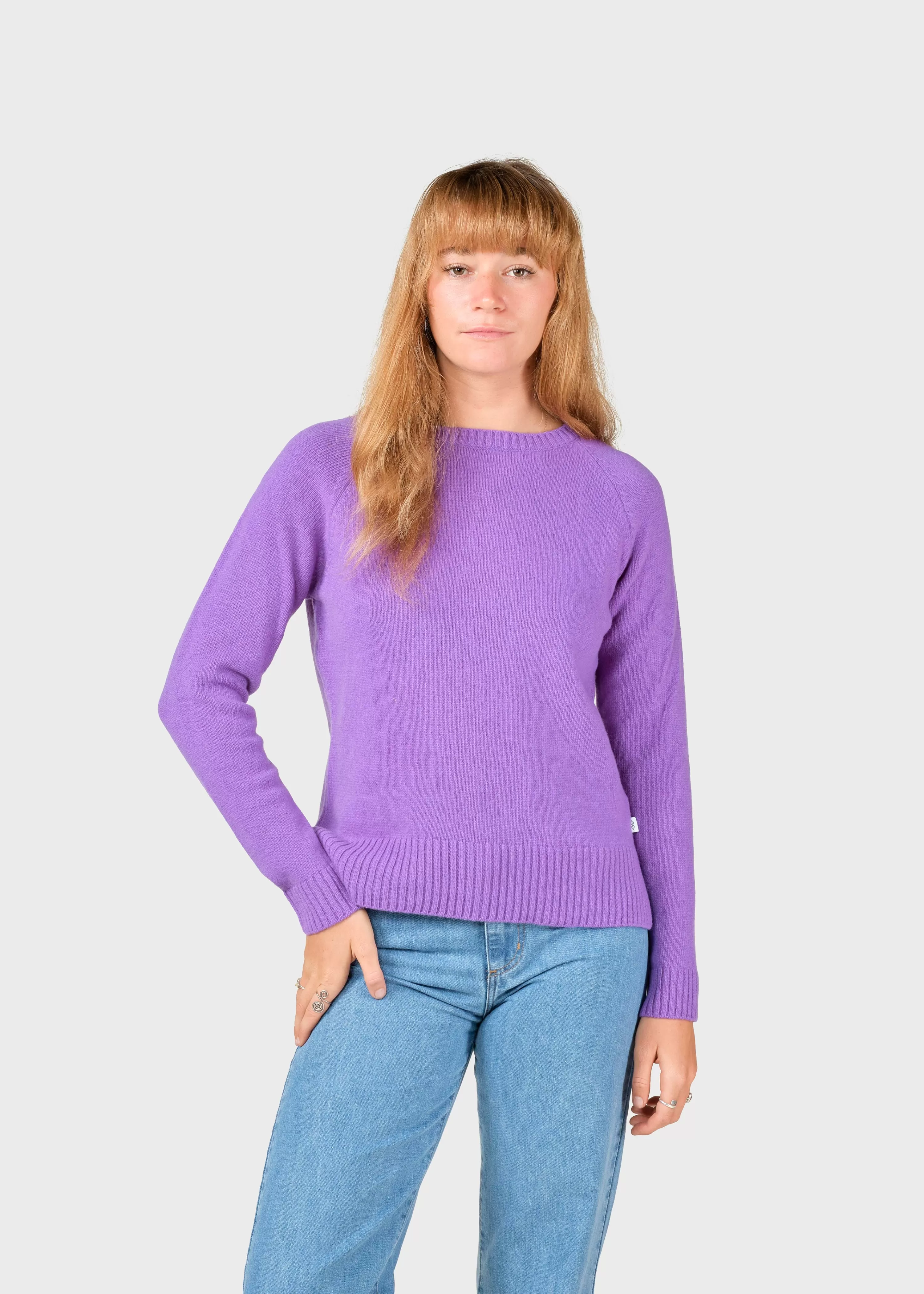 Klitmoller Collective Knitwear | Brushed Merino wool*Nina knit - Lilac