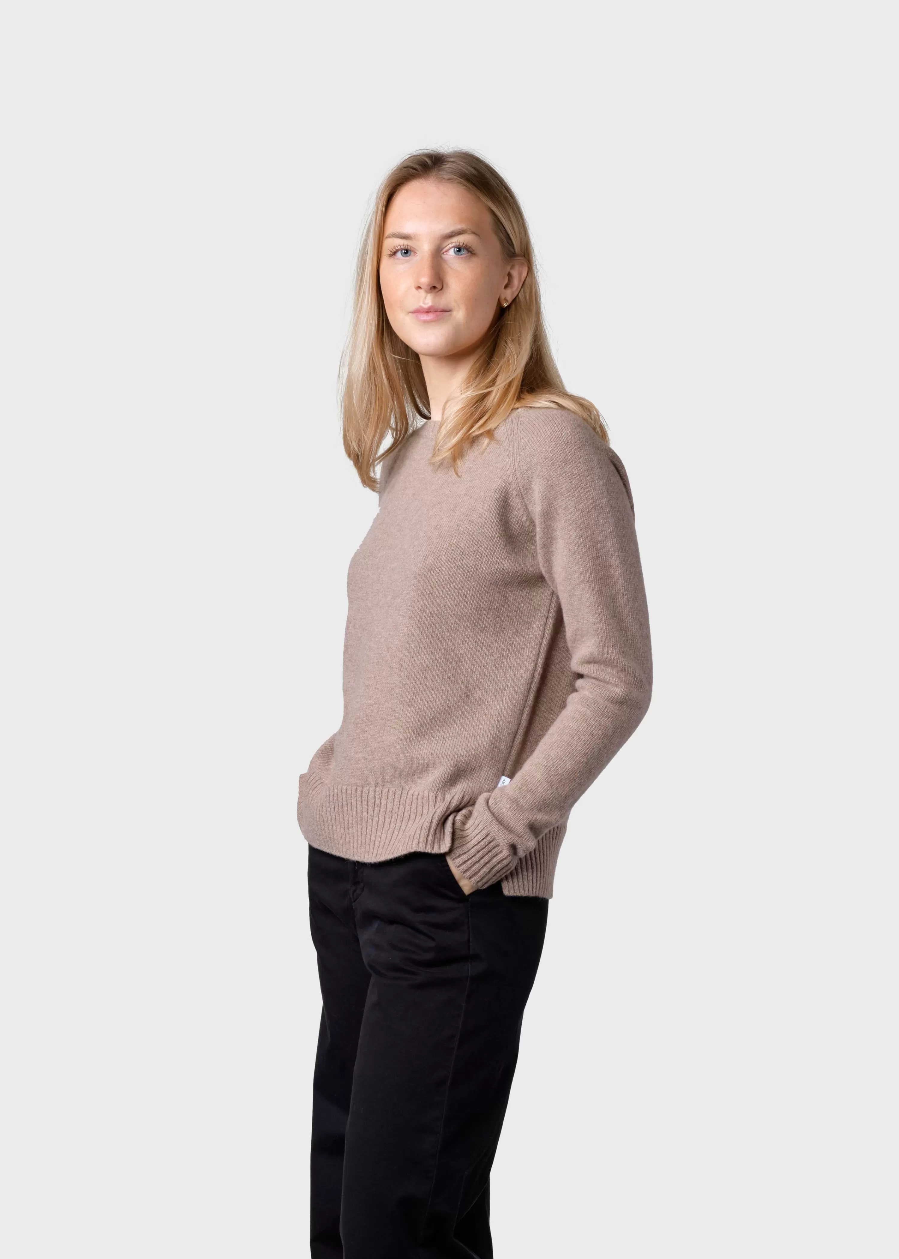 Klitmoller Collective Knitwear | Brushed Merino wool*Nina knit - Sand