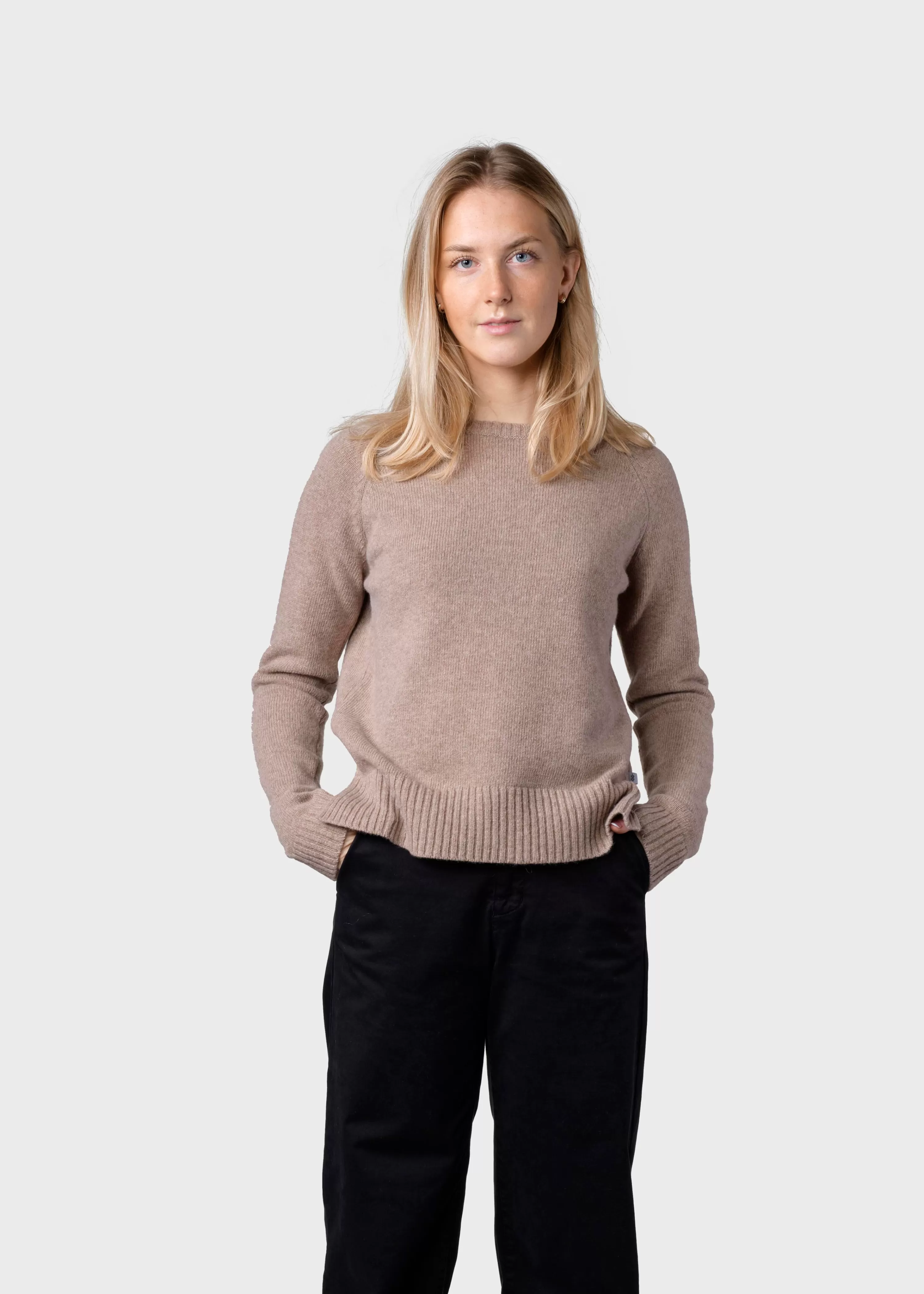 Klitmoller Collective Knitwear | Brushed Merino wool*Nina knit - Sand