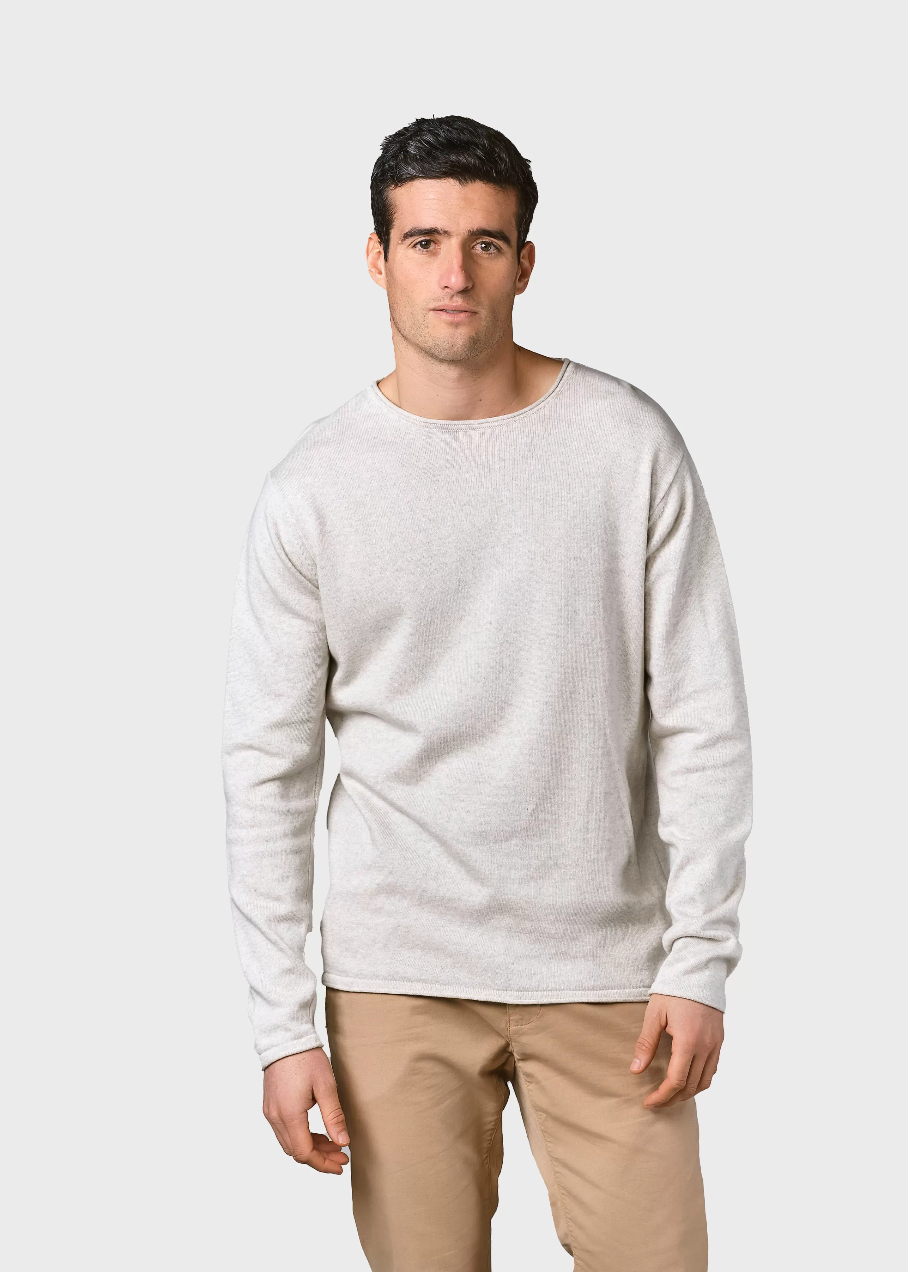 Klitmoller Collective Organic Cotton*Noah knit - Cream melange