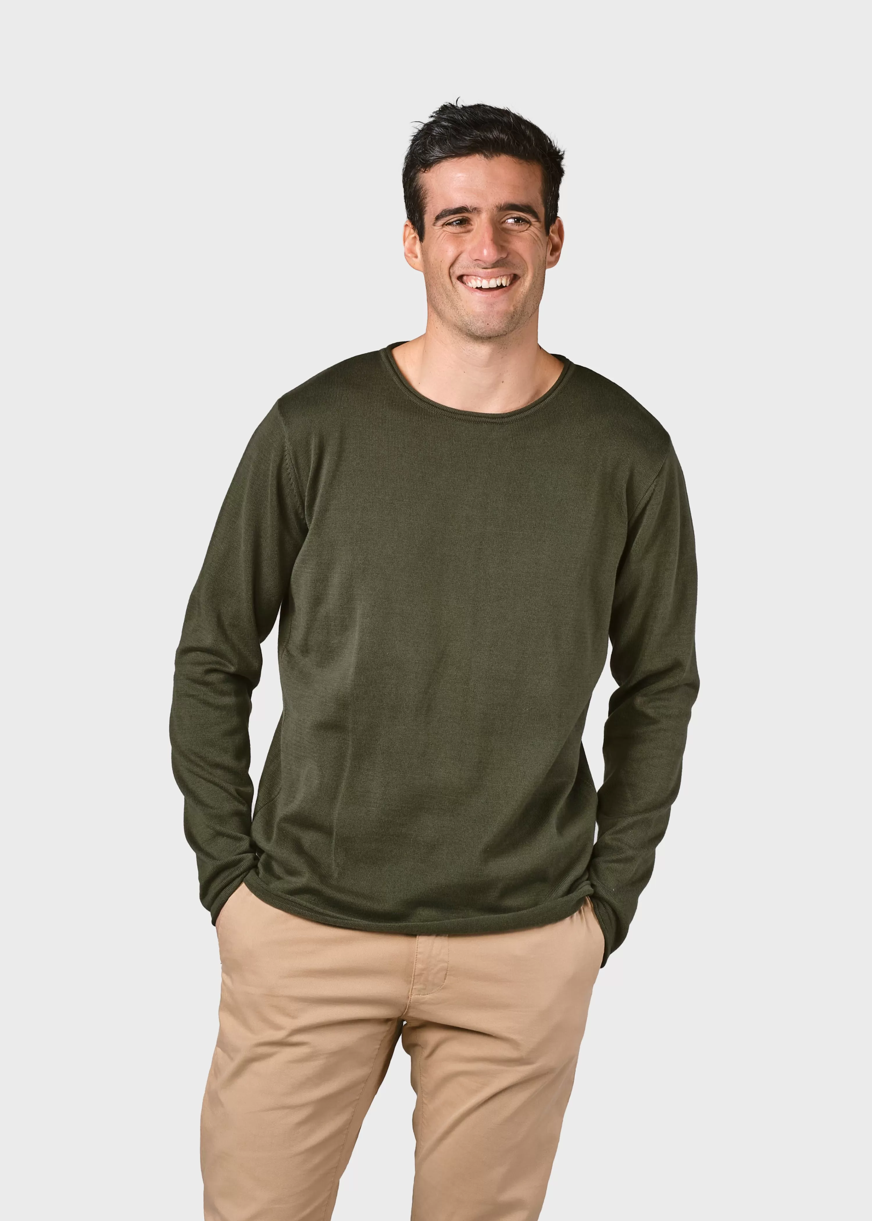 Klitmoller Collective Organic Cotton*Noah knit - Olive