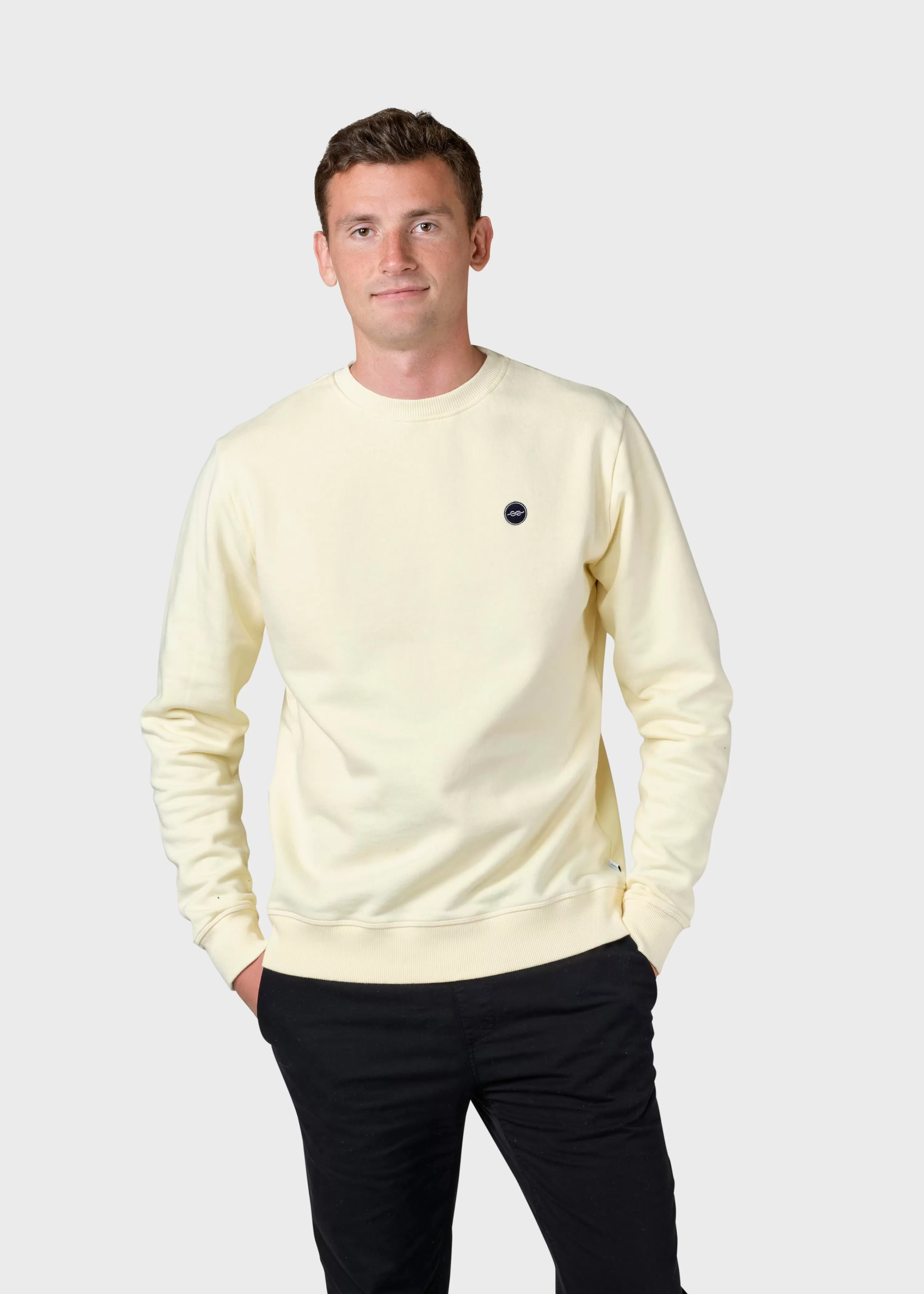 Klitmoller Collective Sweatshirts*Olaf crew - Lemon sorbet