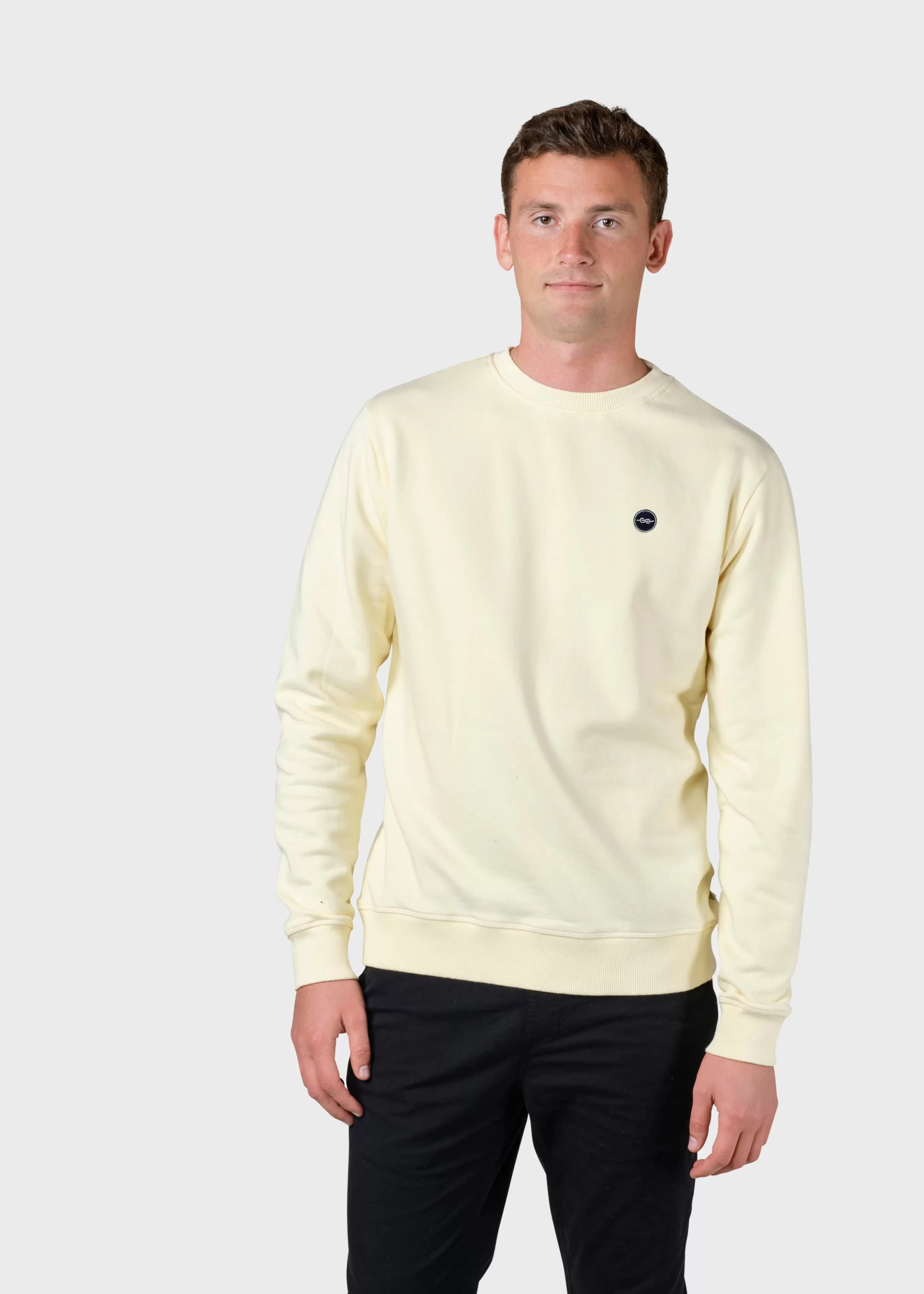 Klitmoller Collective Sweatshirts*Olaf crew - Lemon sorbet