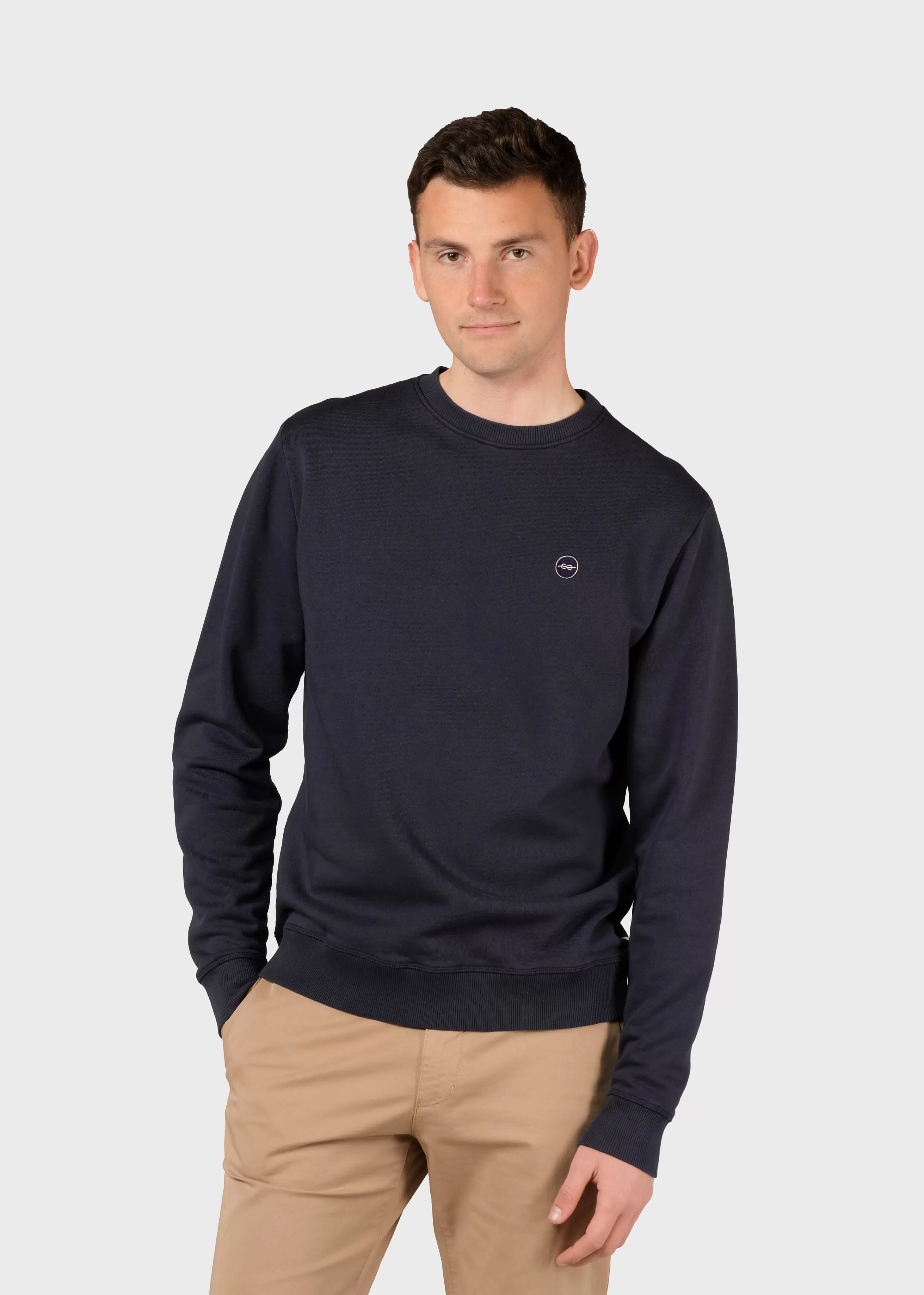 Klitmoller Collective Sweatshirts*Olaf crew - Navy