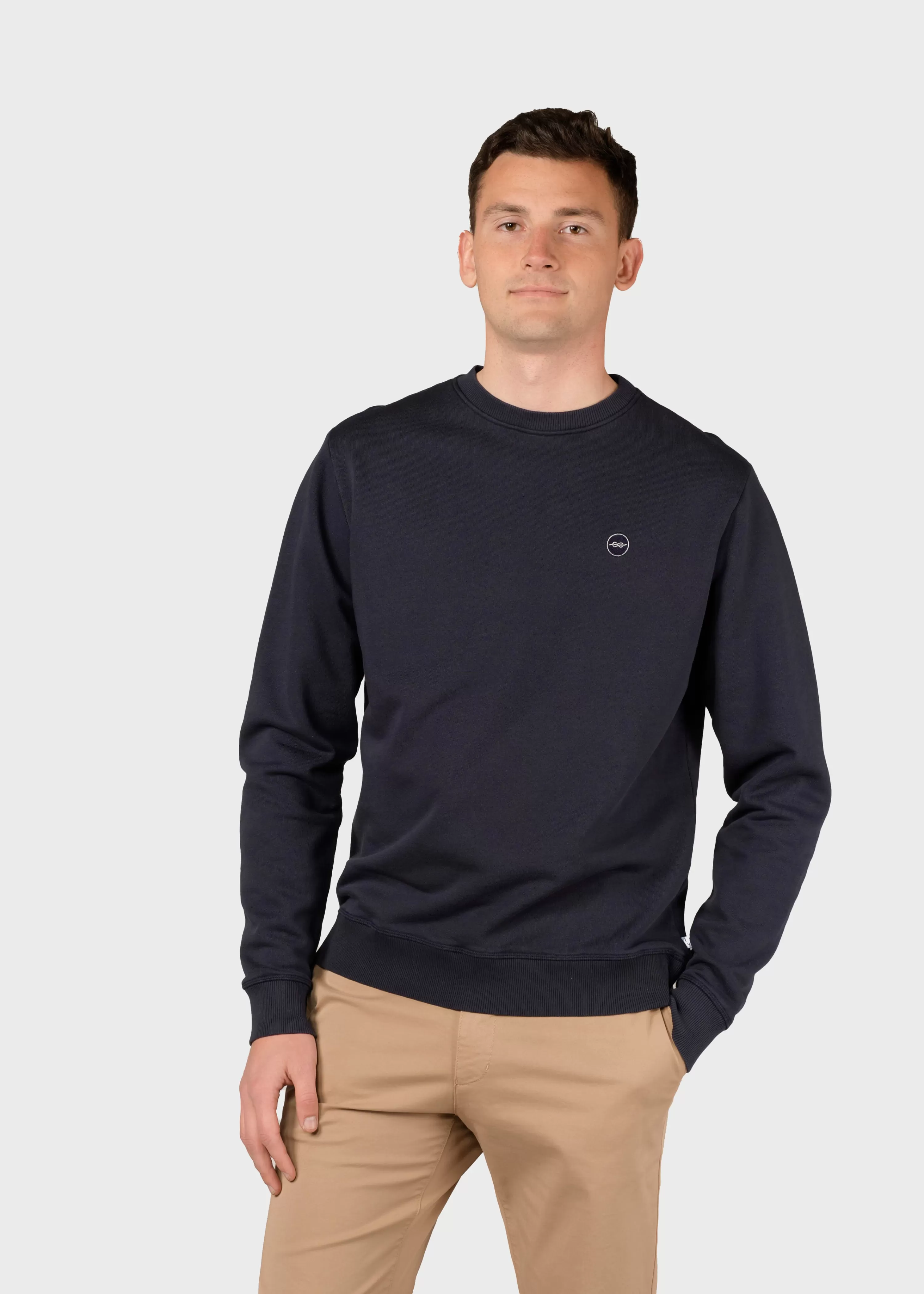 Klitmoller Collective Sweatshirts*Olaf crew - Navy