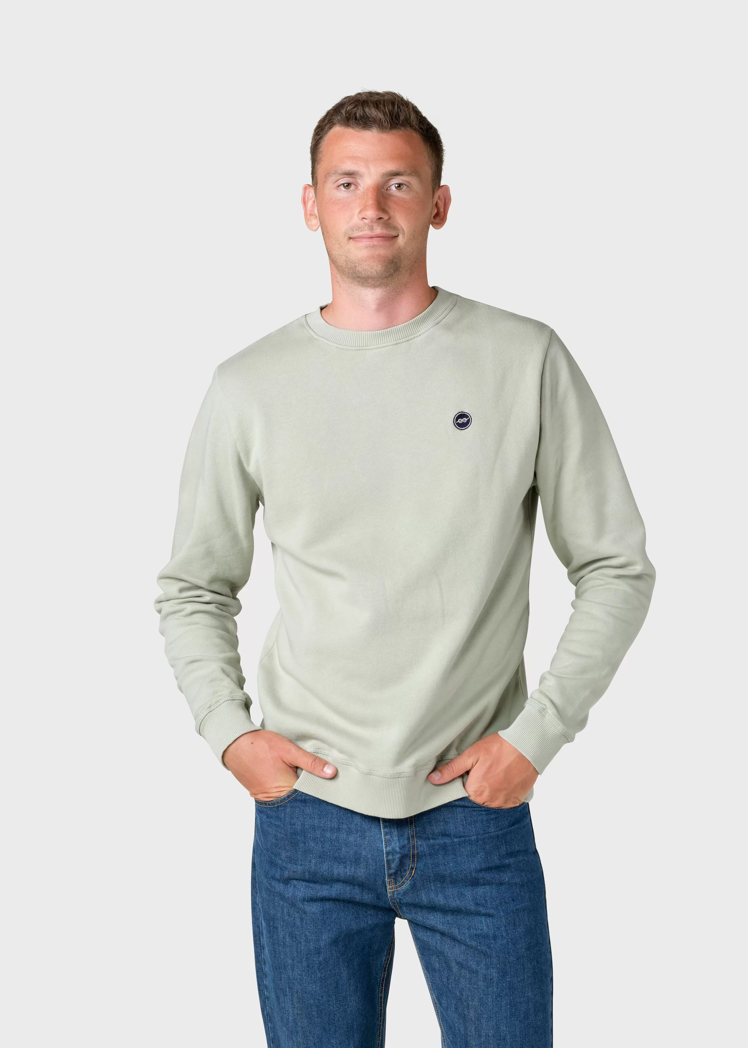 Klitmoller Collective Sweatshirts*Olaf crew - Sage