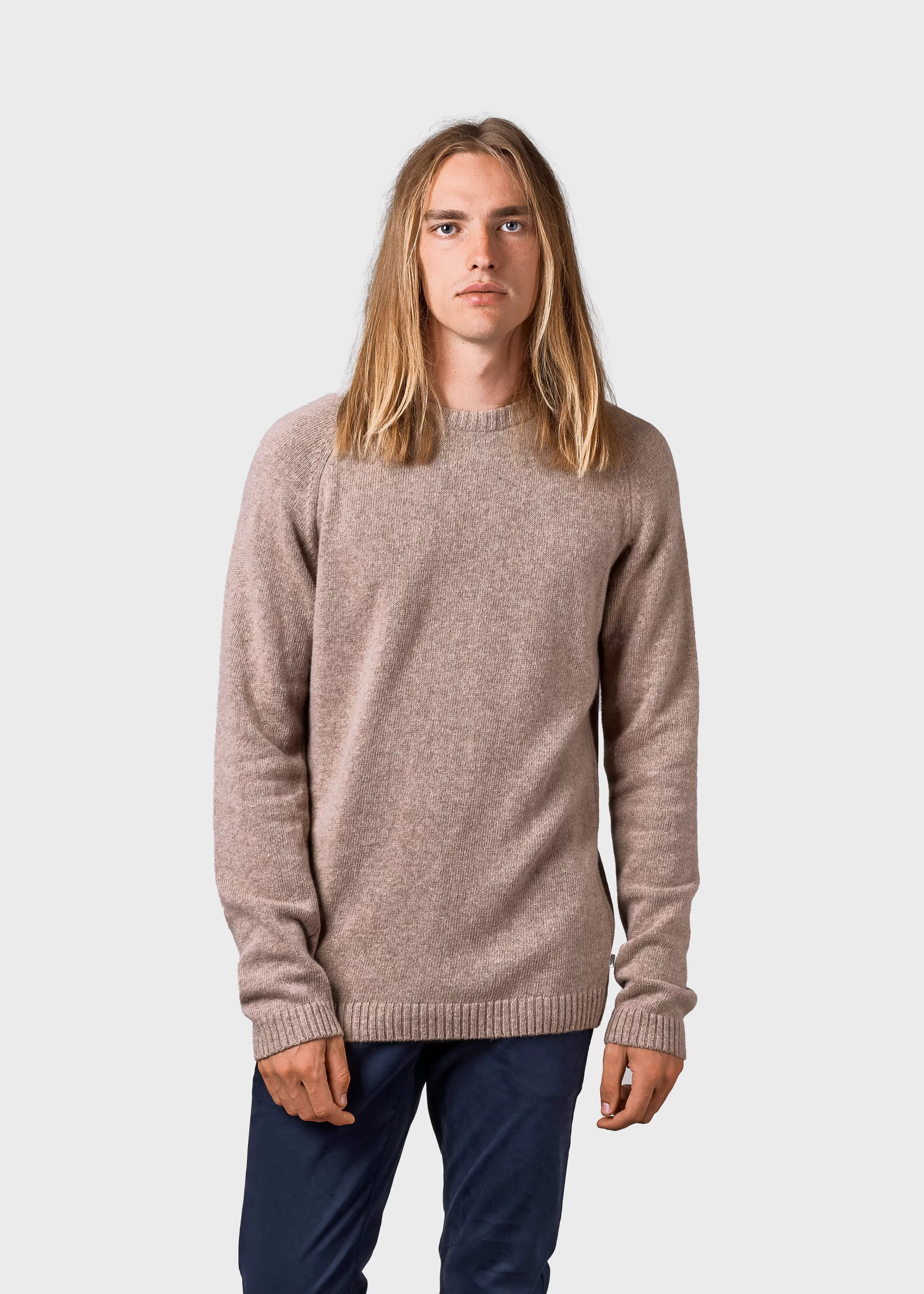 Klitmoller Collective Brushed Merino wool*Ole knit - Sand