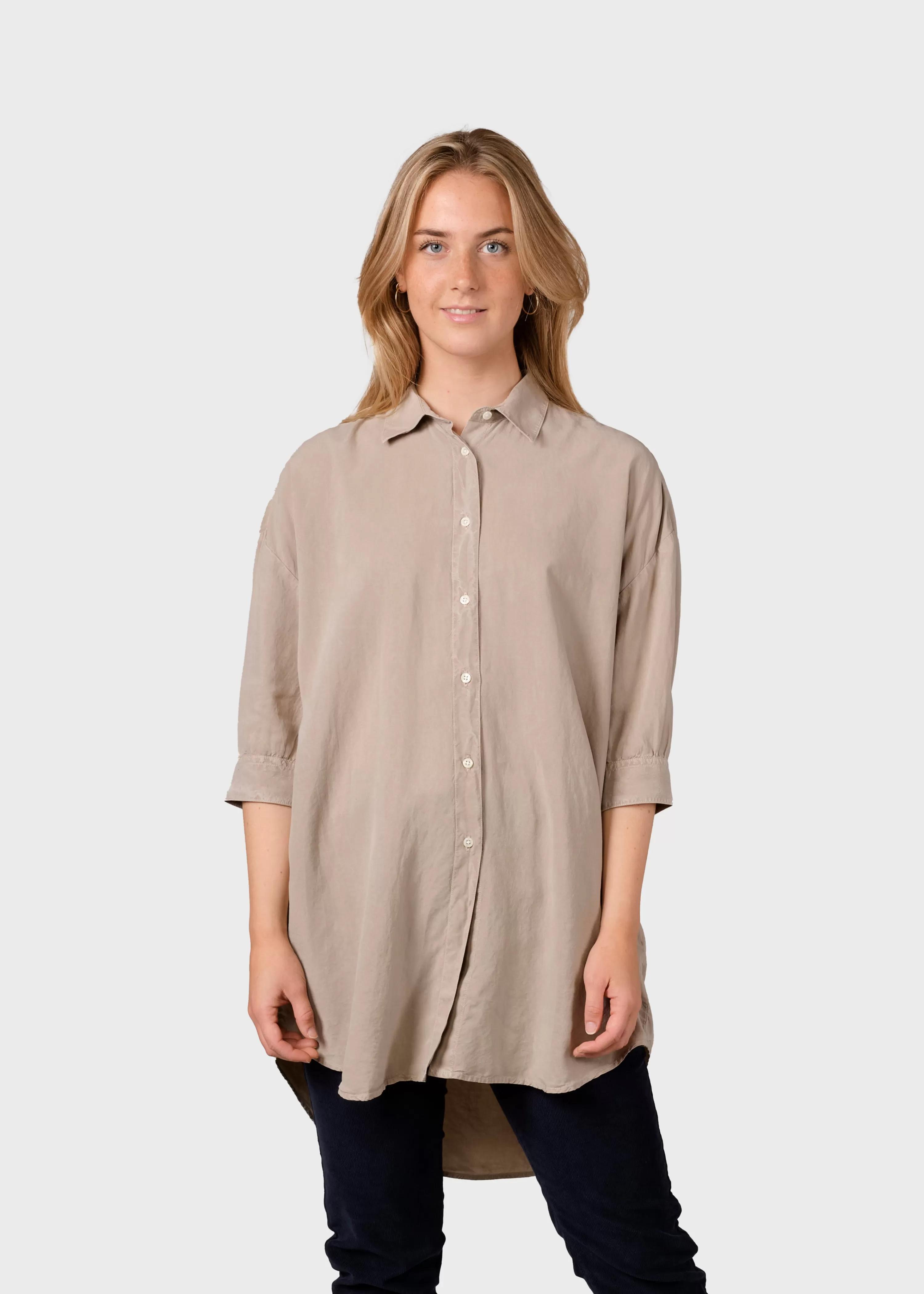 Klitmoller Collective Shirts*Oline shirt - Sand