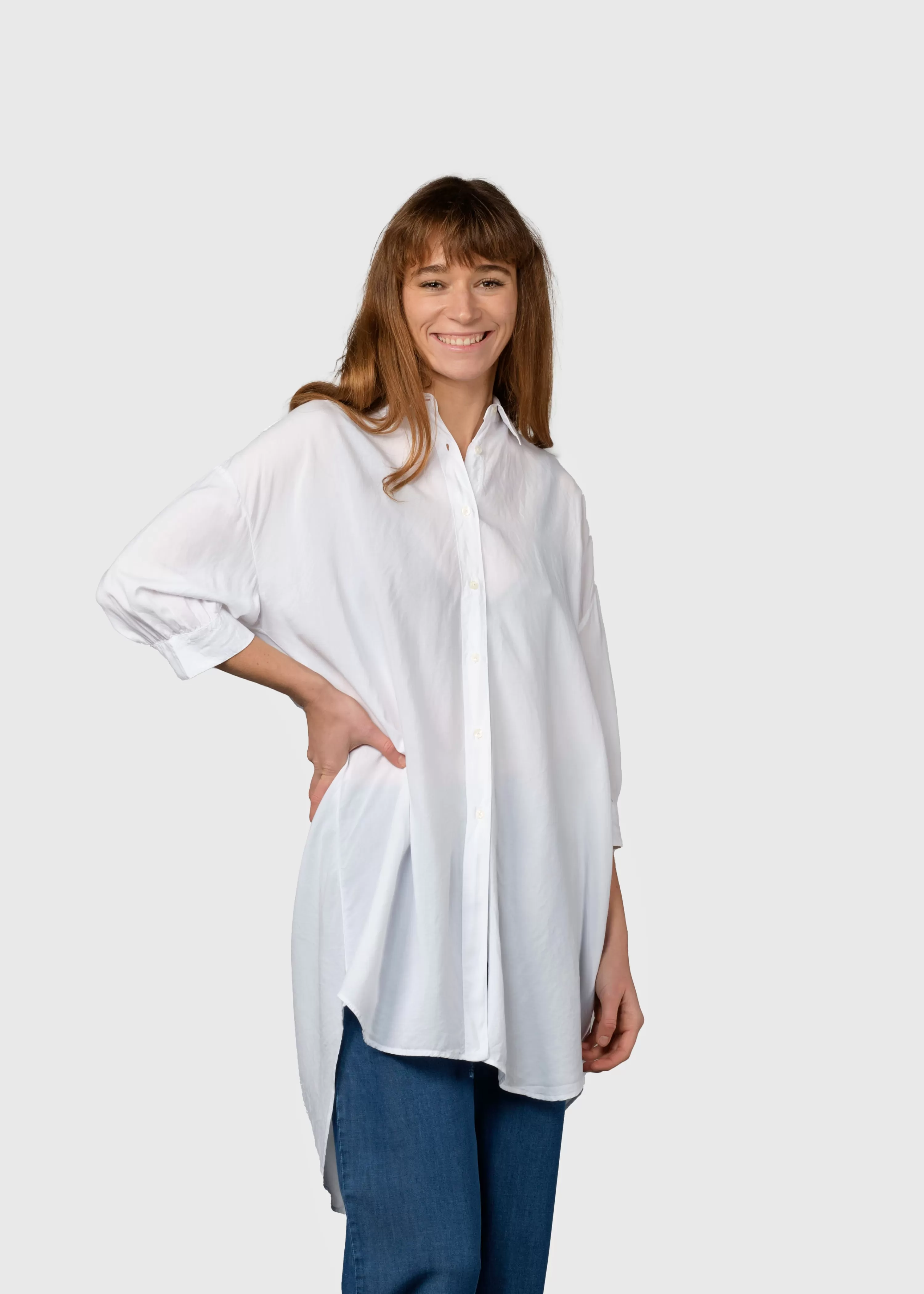 Klitmoller Collective Shirts*Oline shirt - White