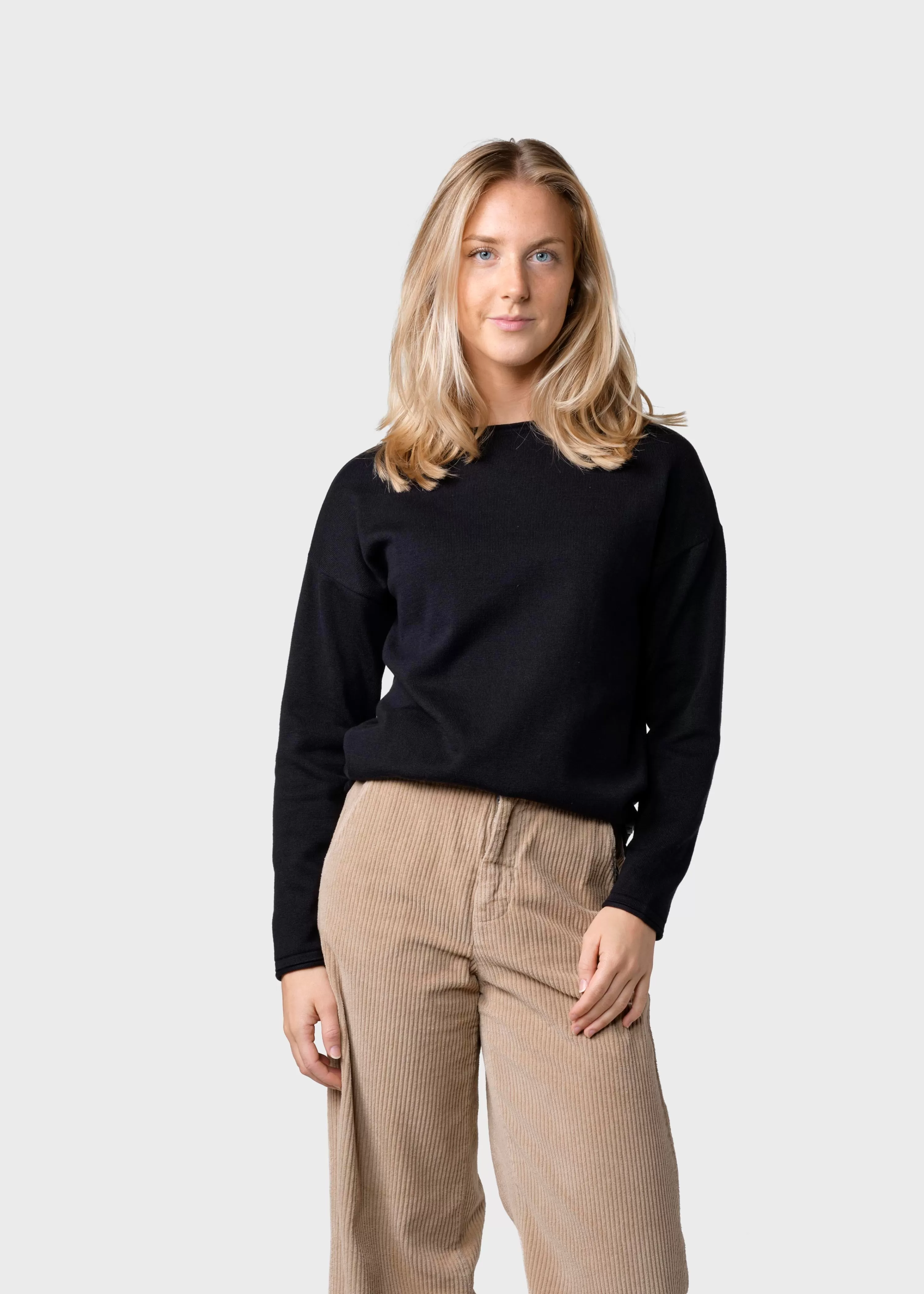 Klitmoller Collective Organic Cotton | Knitwear*Patricia knit - Black