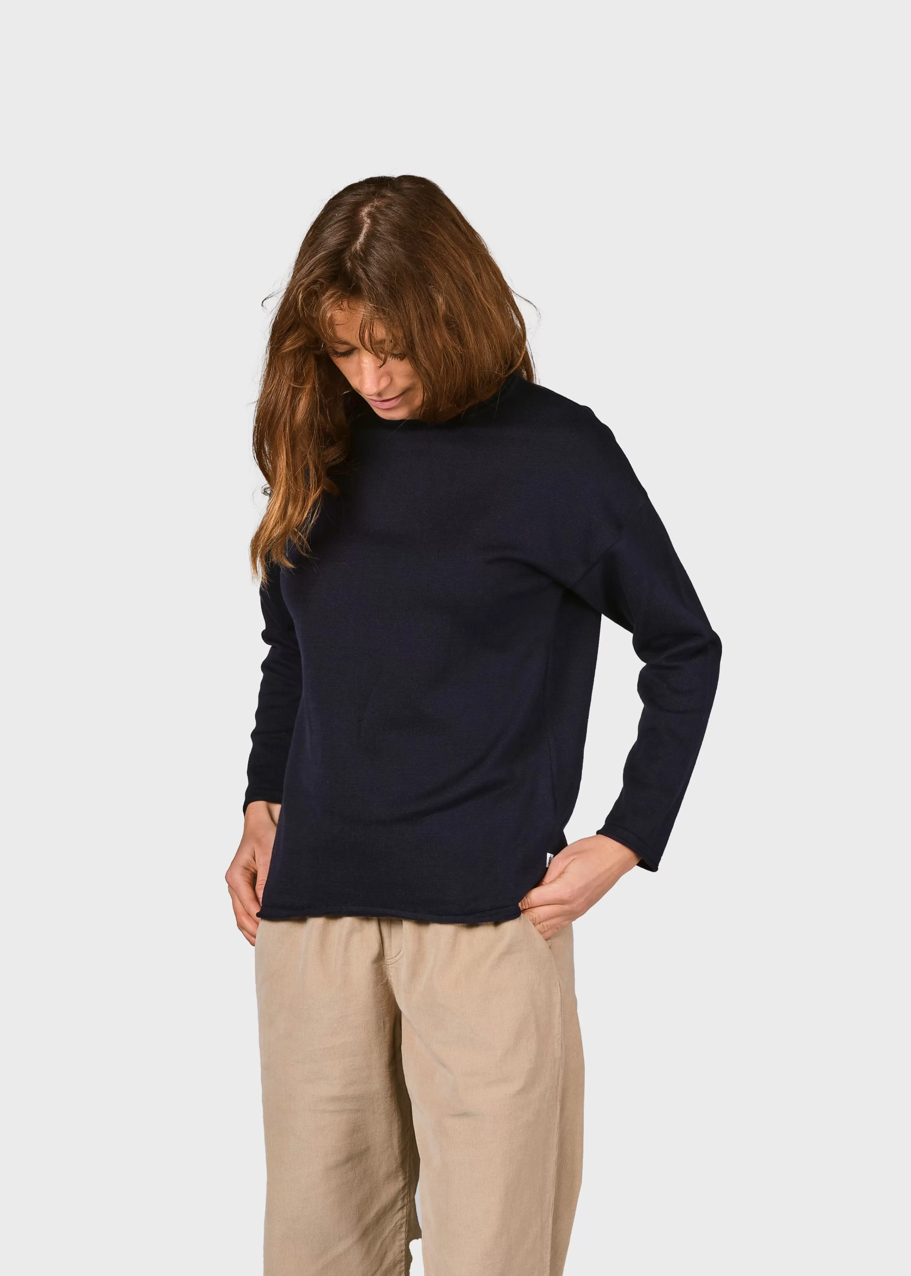 Klitmoller Collective Knitwear | Organic Cotton*Patricia knit - Navy