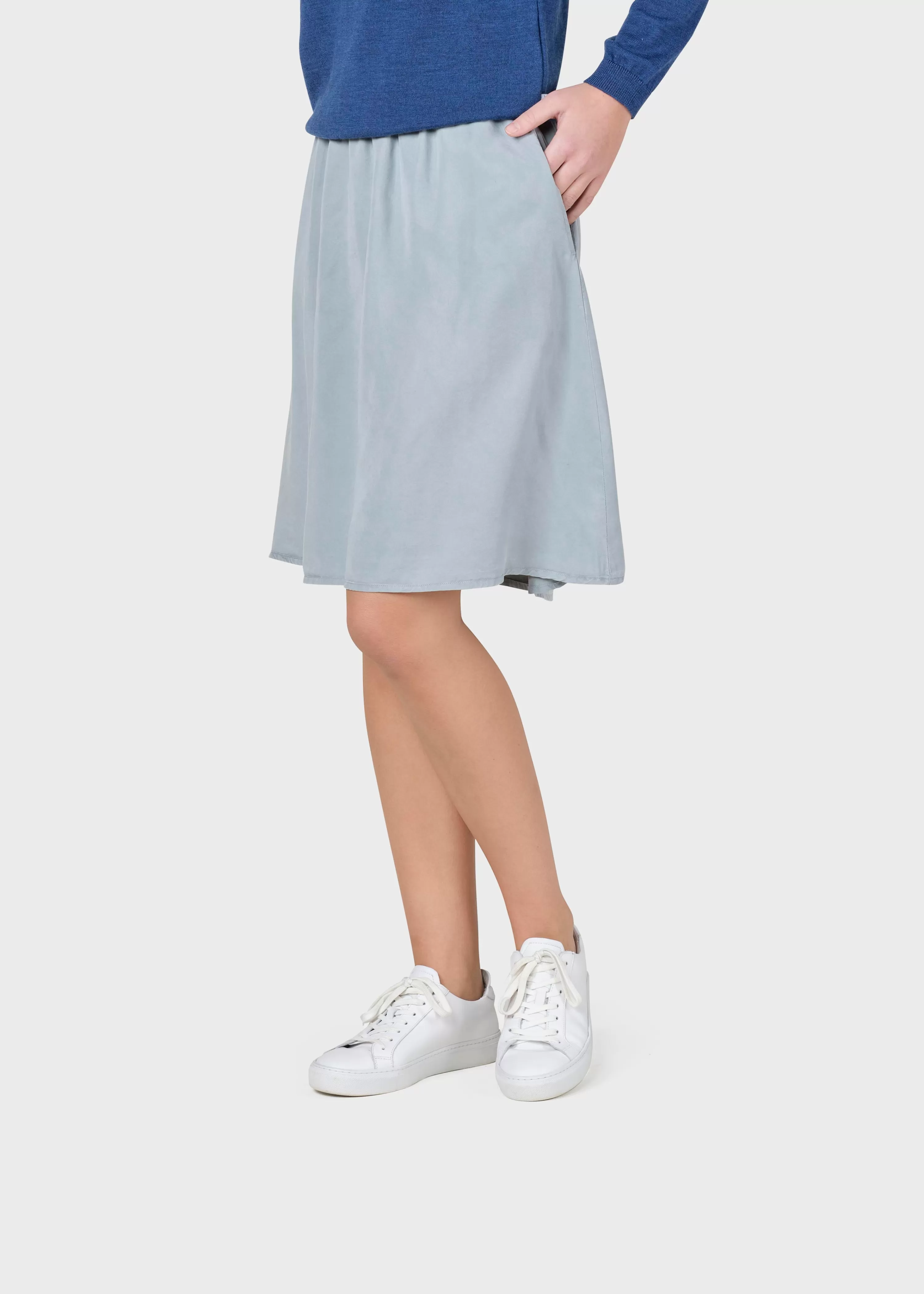 Klitmoller Collective Skirts*Ramona short skirt - Pastel grey