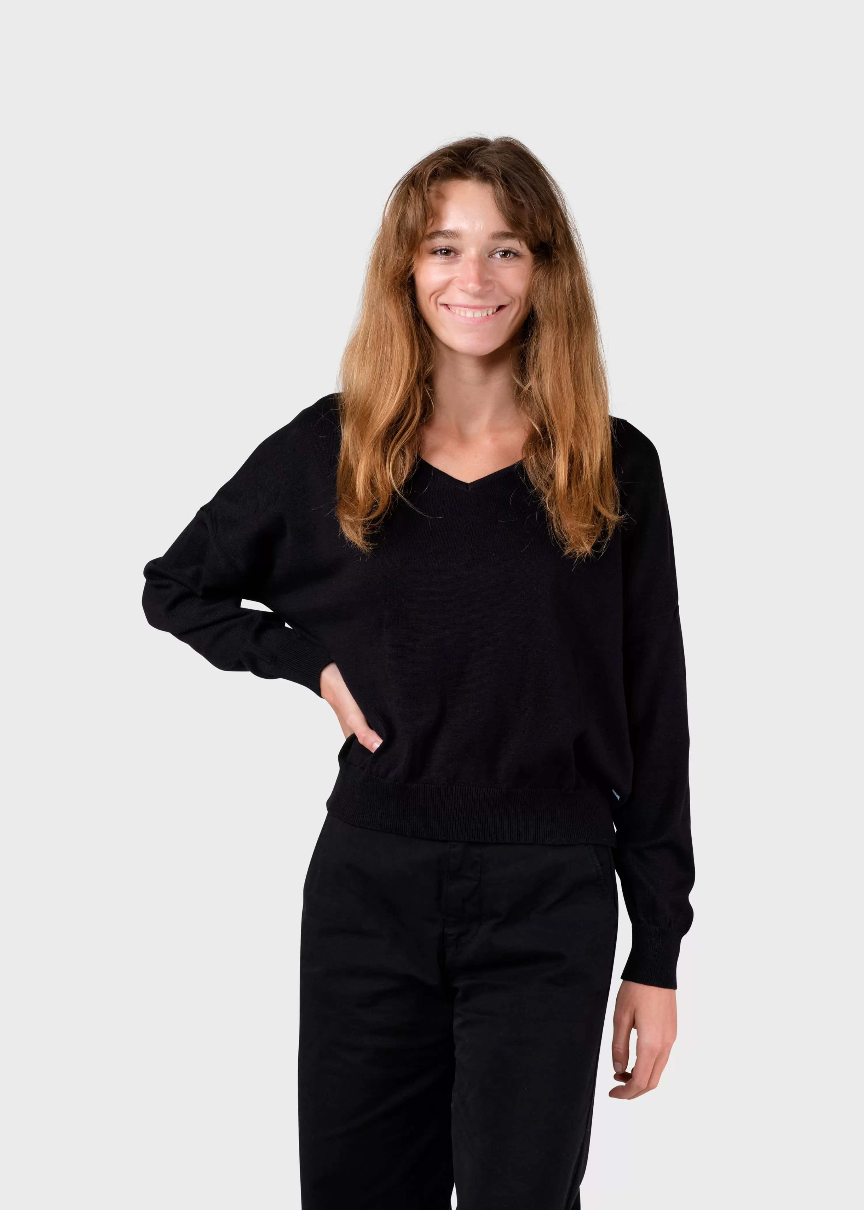 Klitmoller Collective Knitwear | Organic Cotton*Randi knit - Black