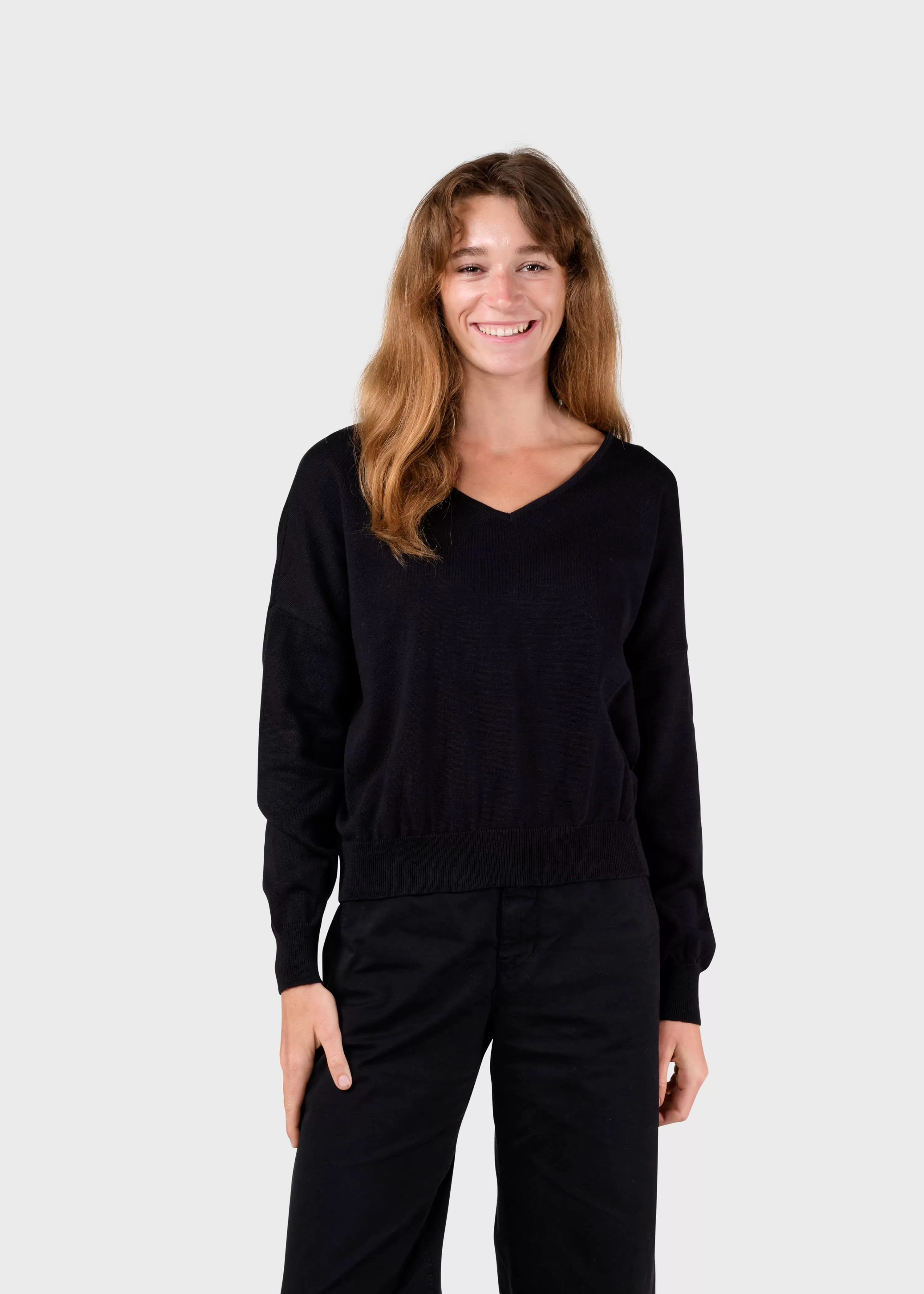 Klitmoller Collective Knitwear | Organic Cotton*Randi knit - Black