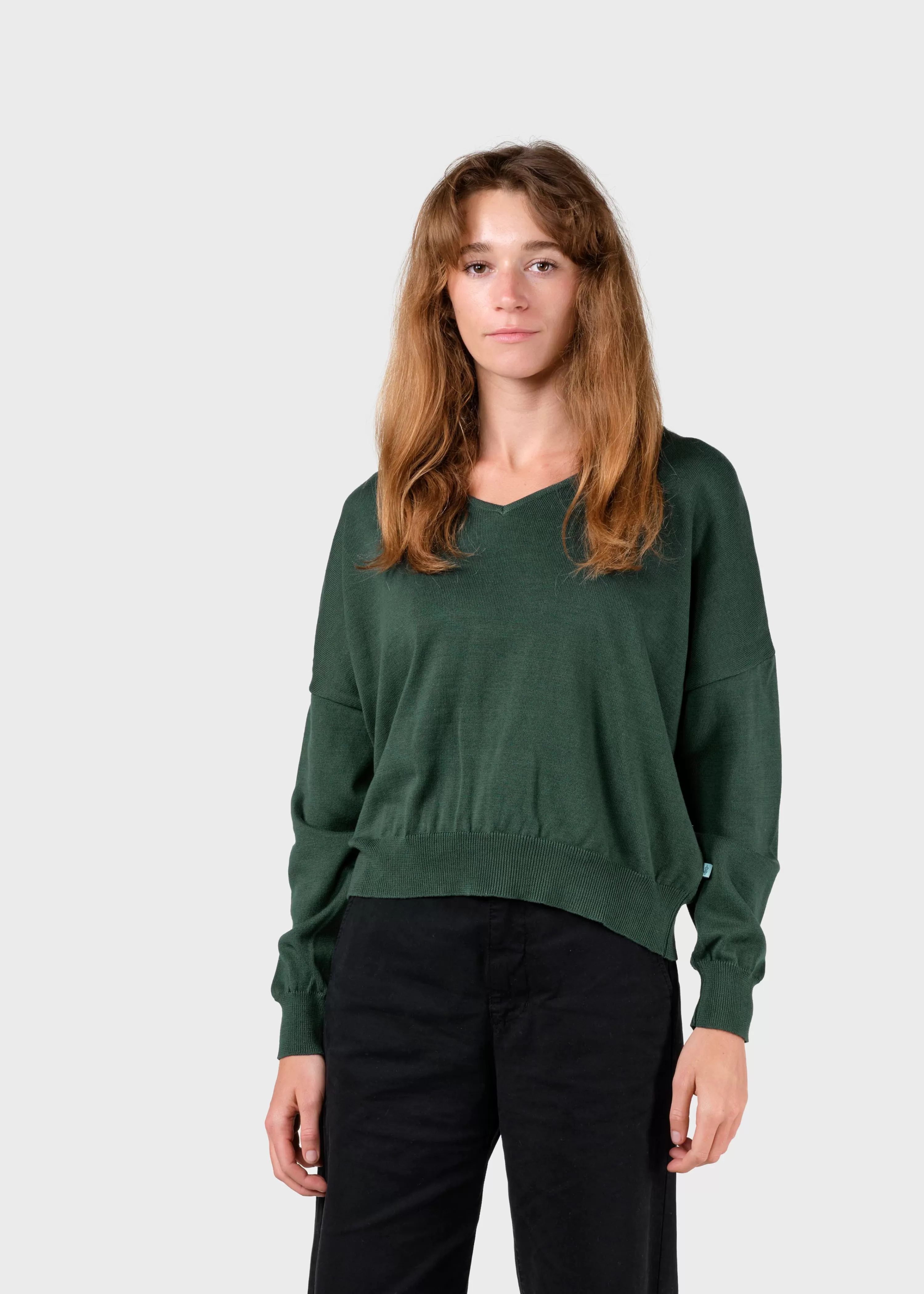 Klitmoller Collective Knitwear | Organic Cotton*Randi knit - Moss Green