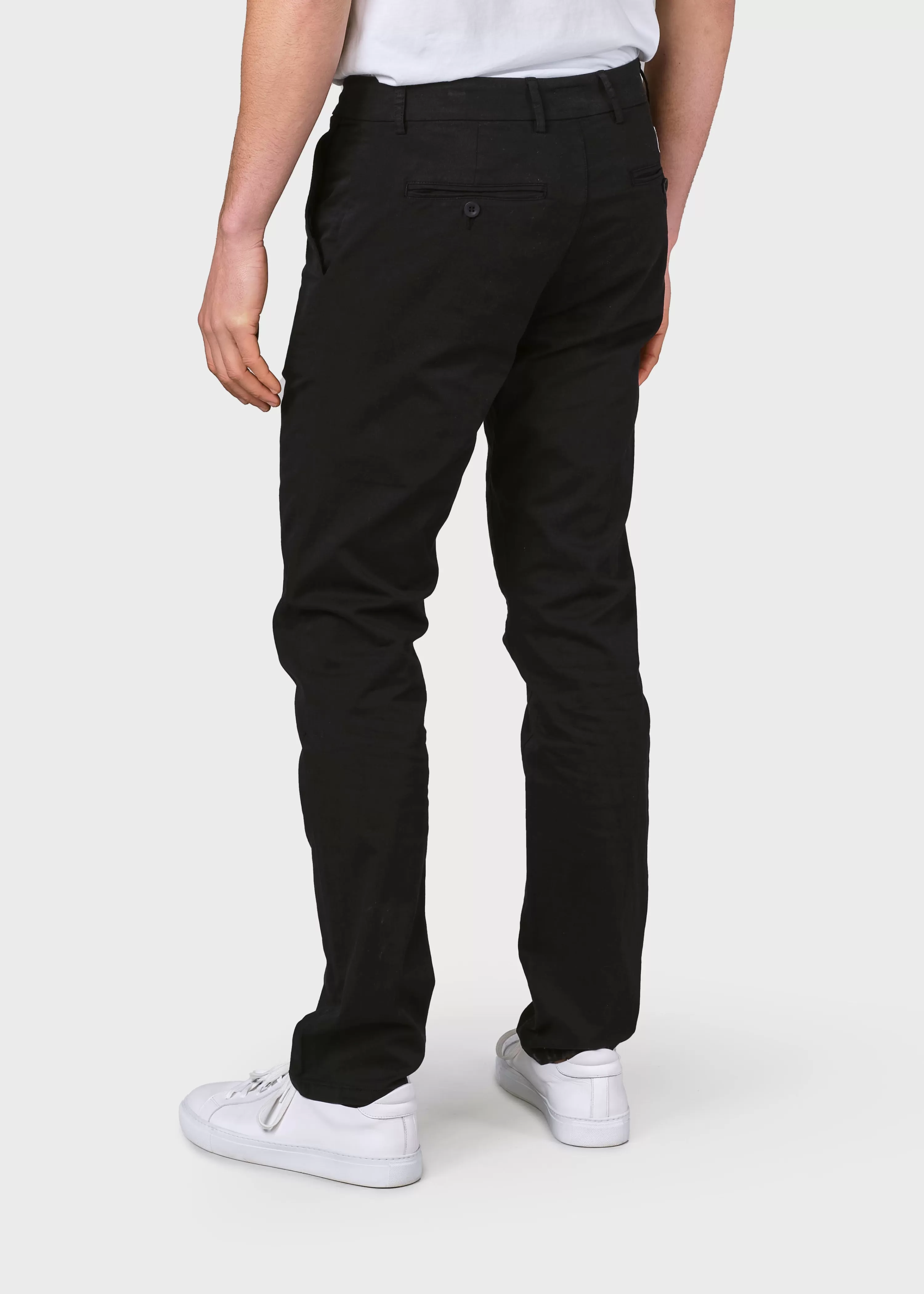 Klitmoller Collective Pants*Ras twill chino - Black