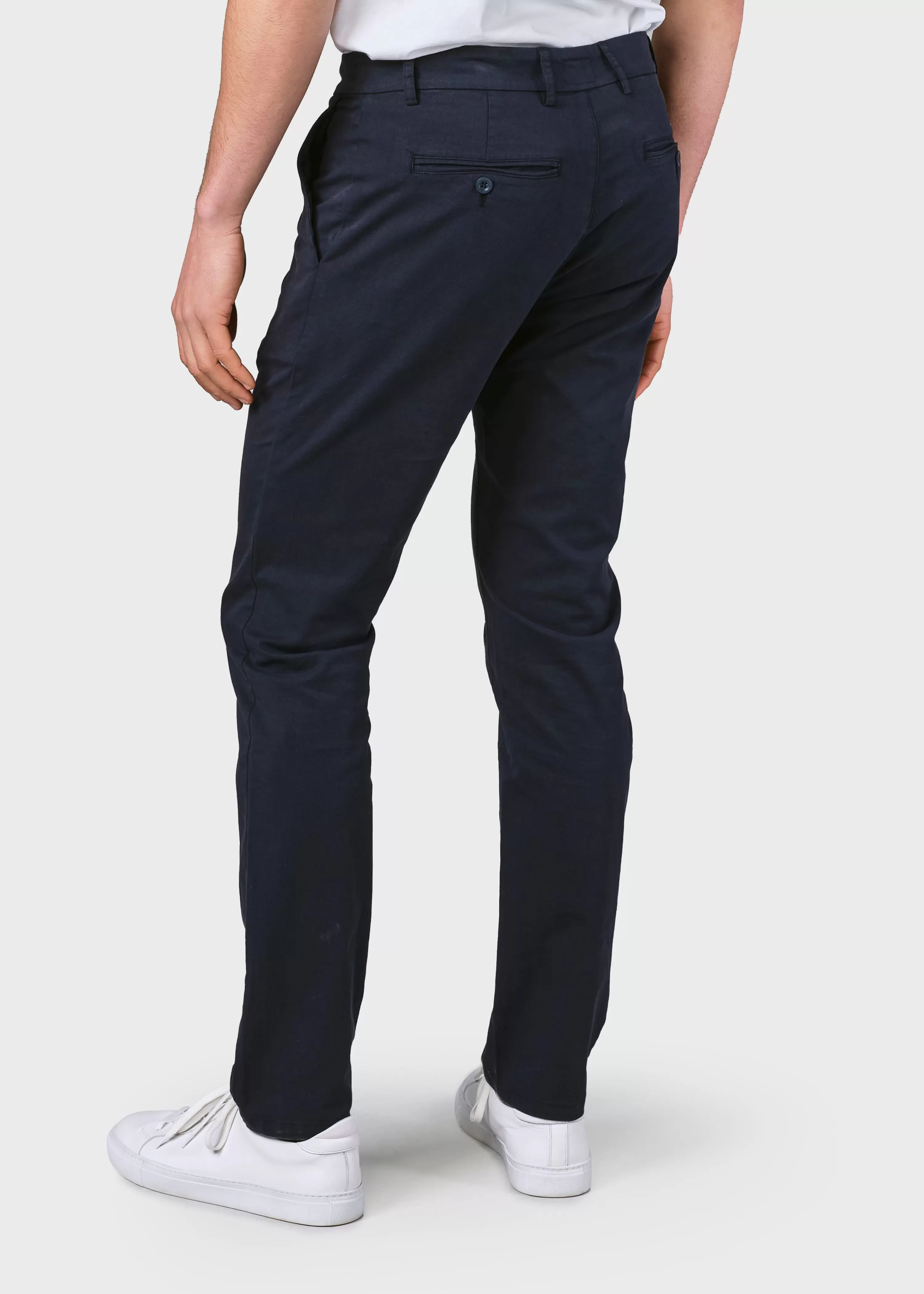 Klitmoller Collective Pants*Ras twill chino - Navy