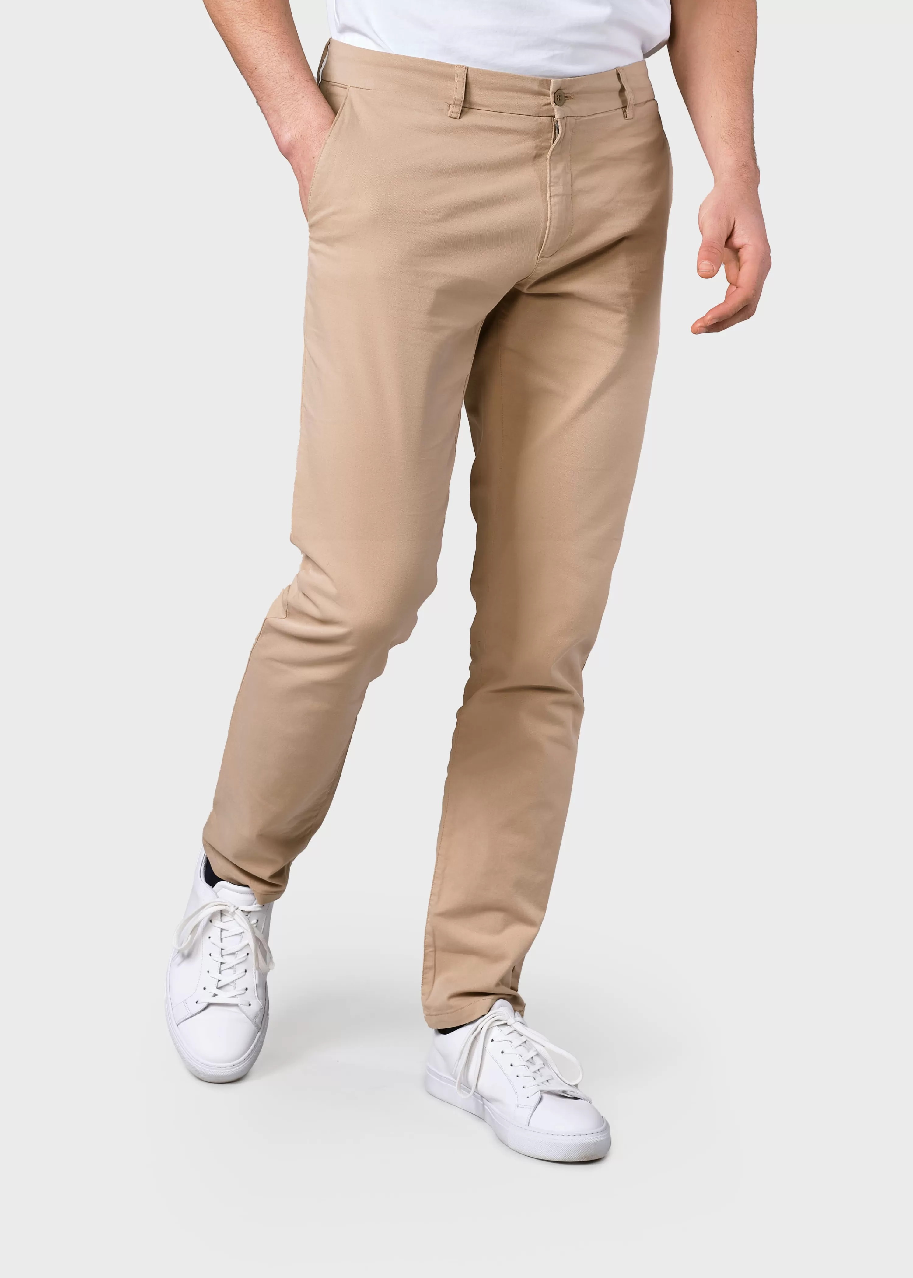 Klitmoller Collective Pants*Ras twill chino - Sand