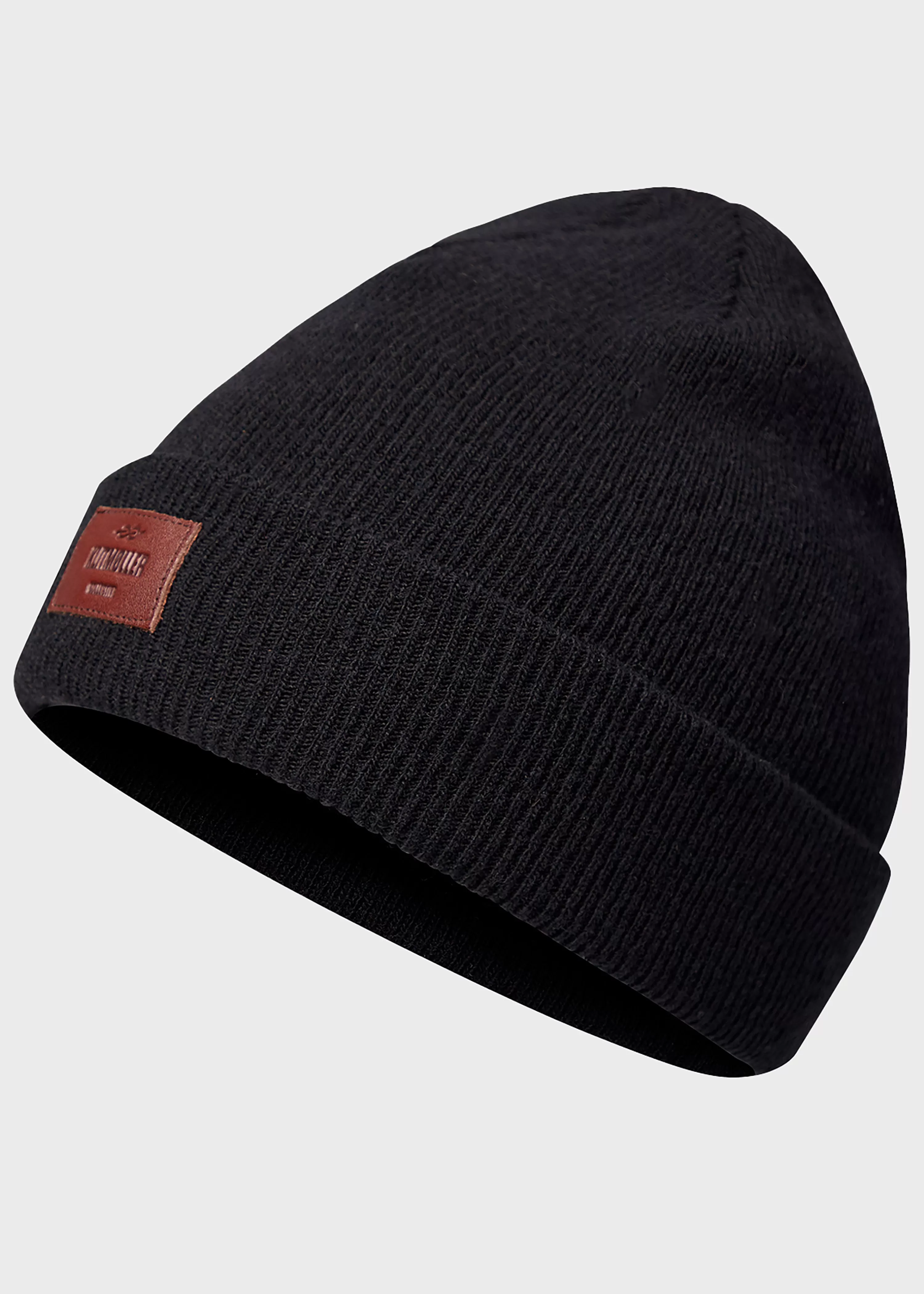 Klitmoller Collective Beanies*Rib beanie - Black