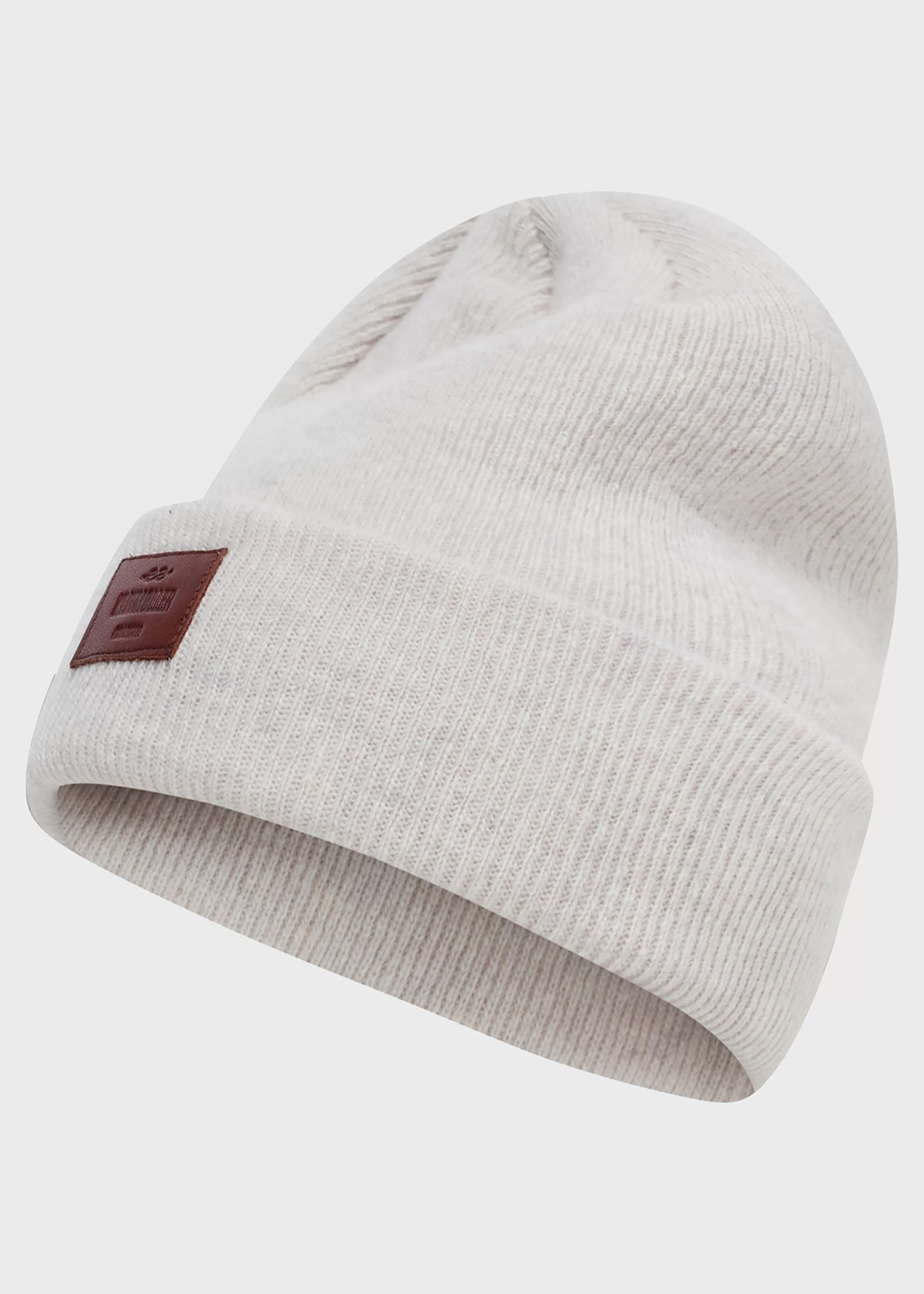 Klitmoller Collective Beanies*Rib beanie - Pastel grey