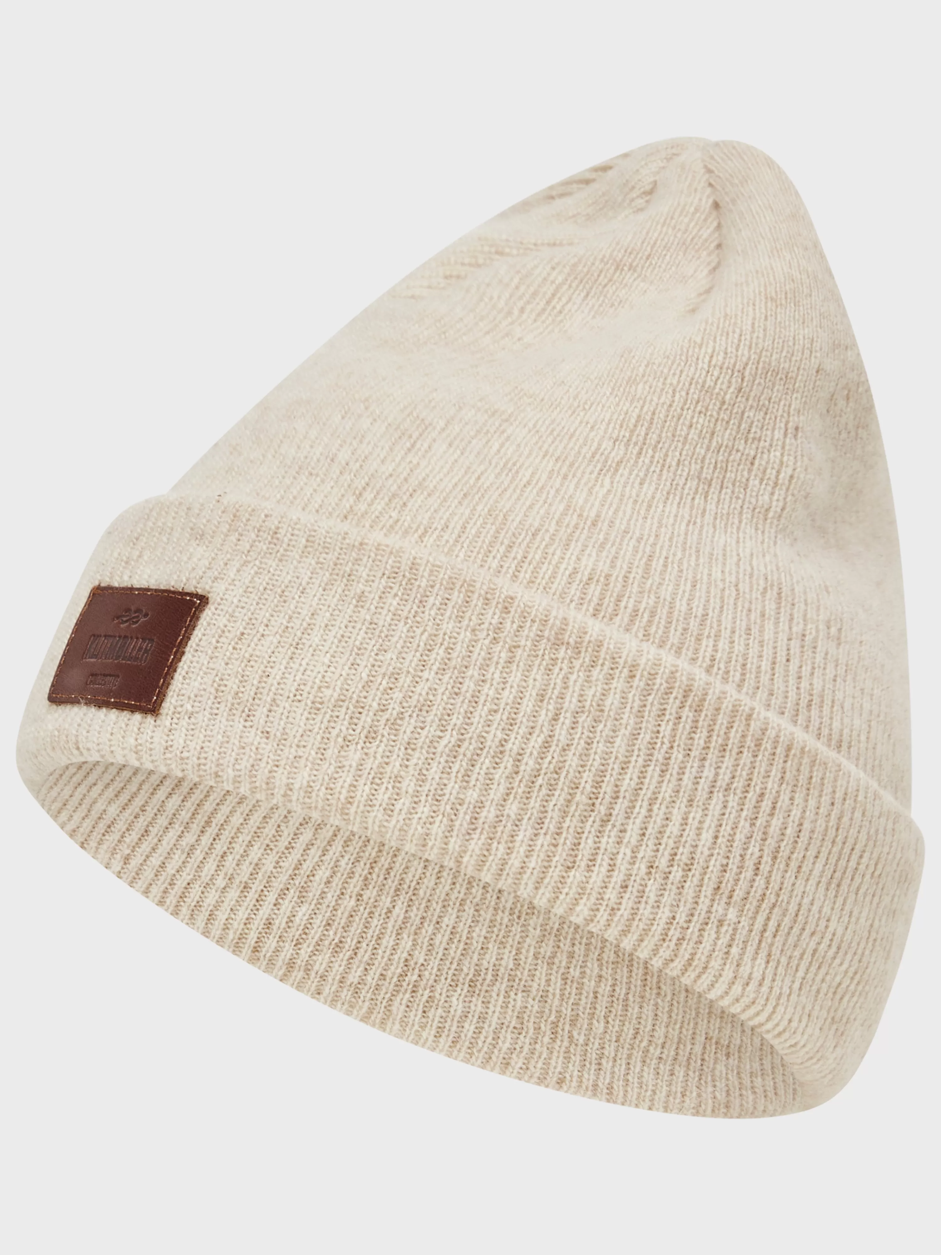 Klitmoller Collective Beanies*Rib beanie - Pastel sand