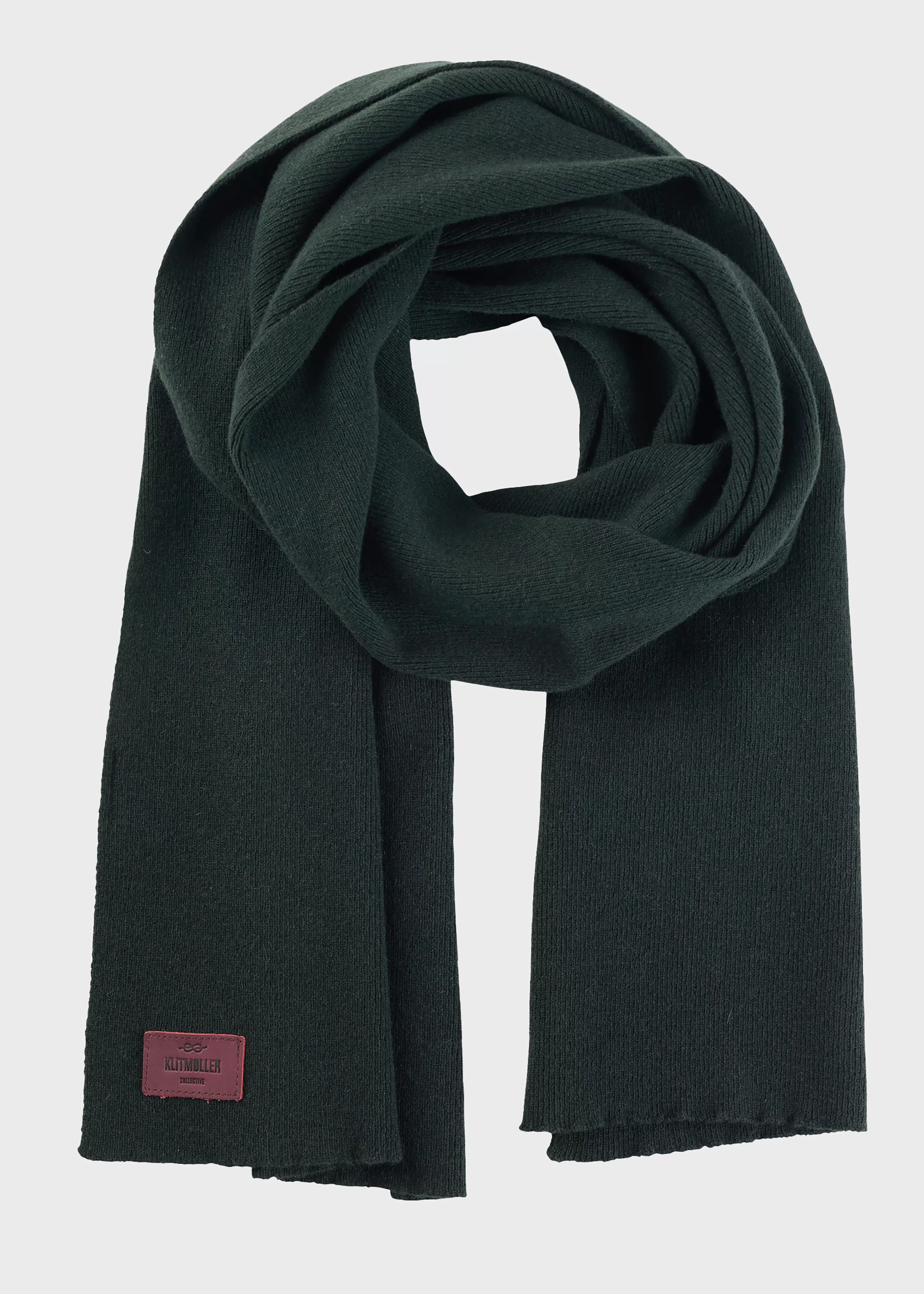 Klitmoller Collective Scarfs*Rib scarf - Olive