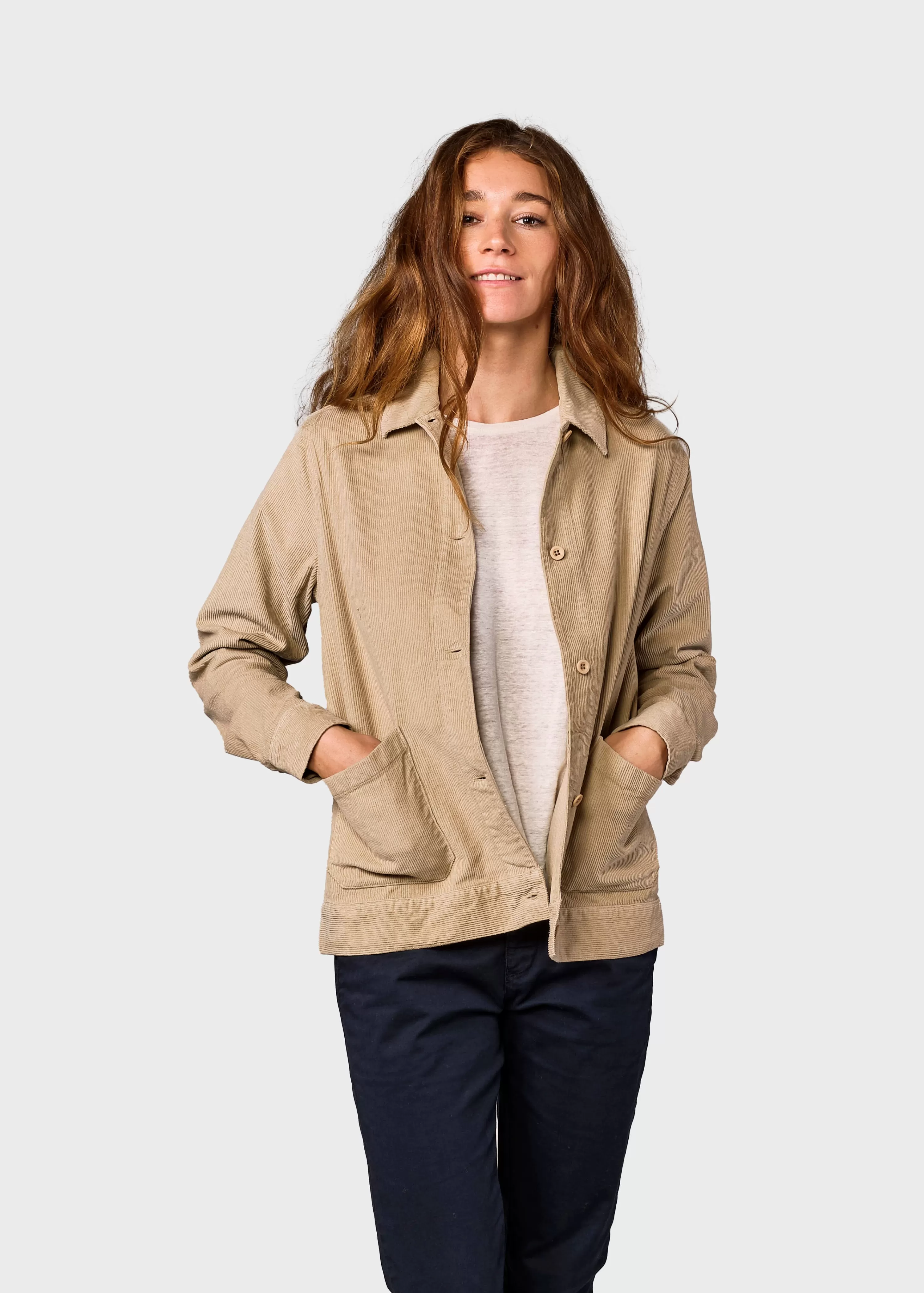 Klitmoller Collective Jackets*Rita corduroy jacket - Sand