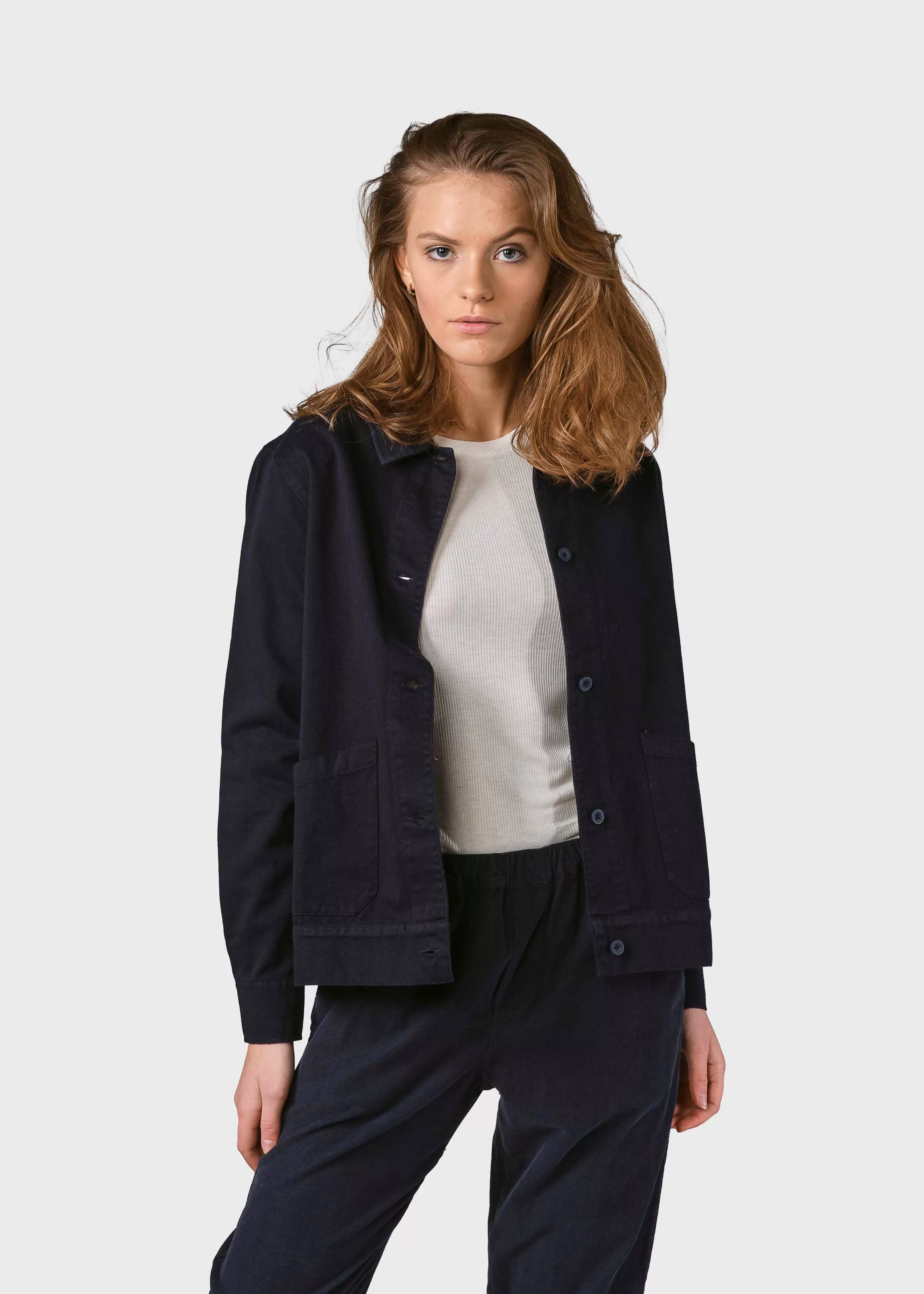 Klitmoller Collective Jackets*Rita twill jacket - Navy