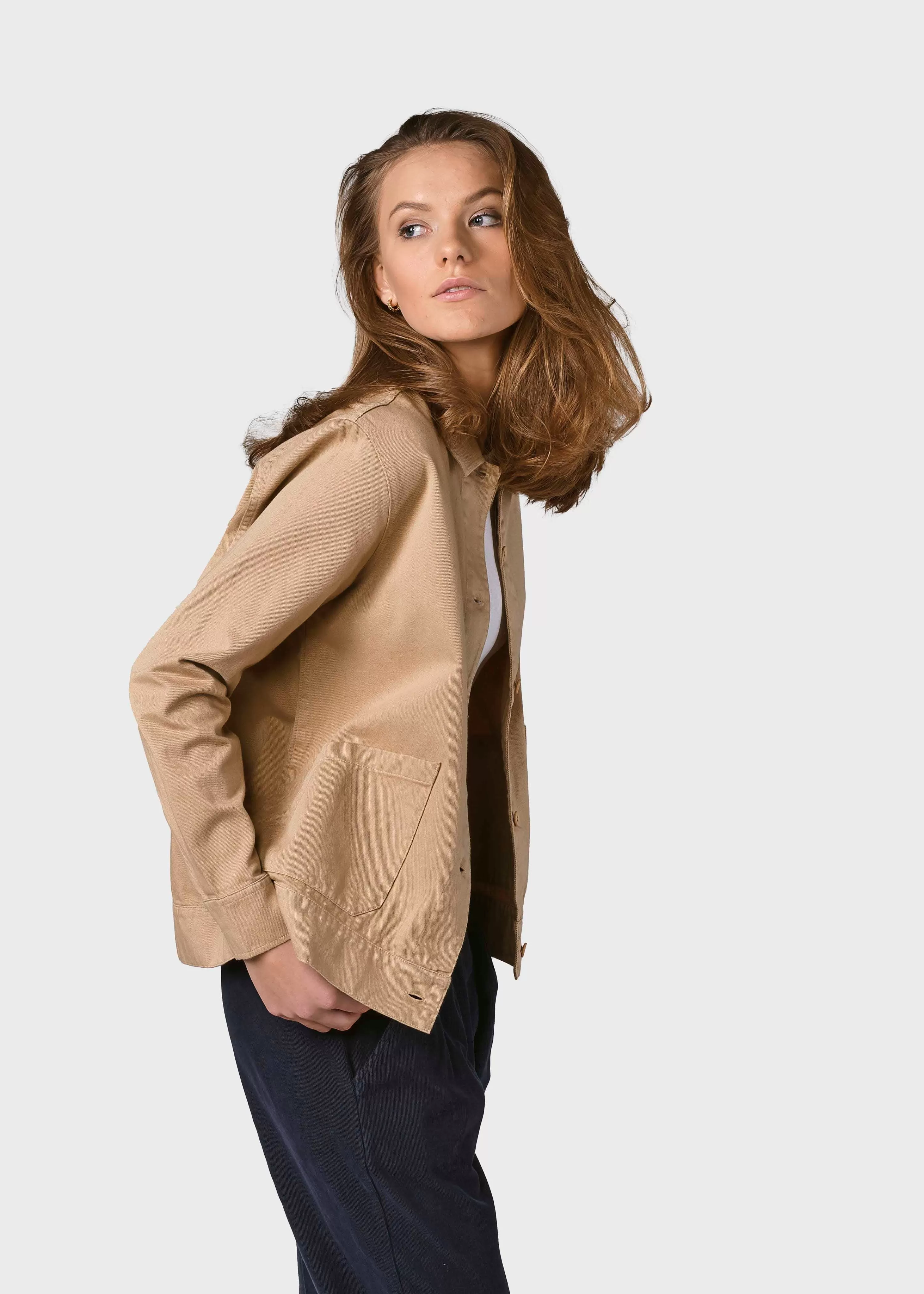 Klitmoller Collective Jackets*Rita twill jacket - Sand