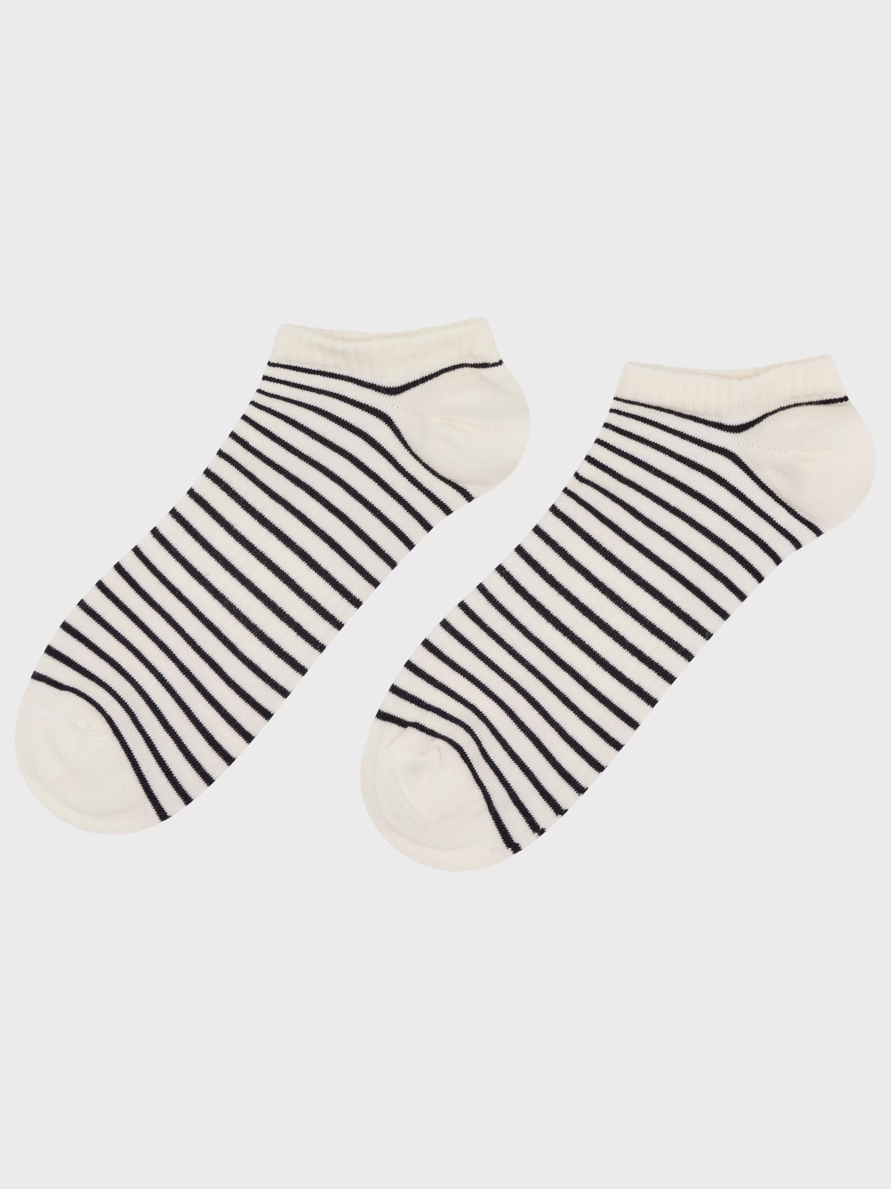 Klitmoller Collective Socks*Short sock - Cream/navy