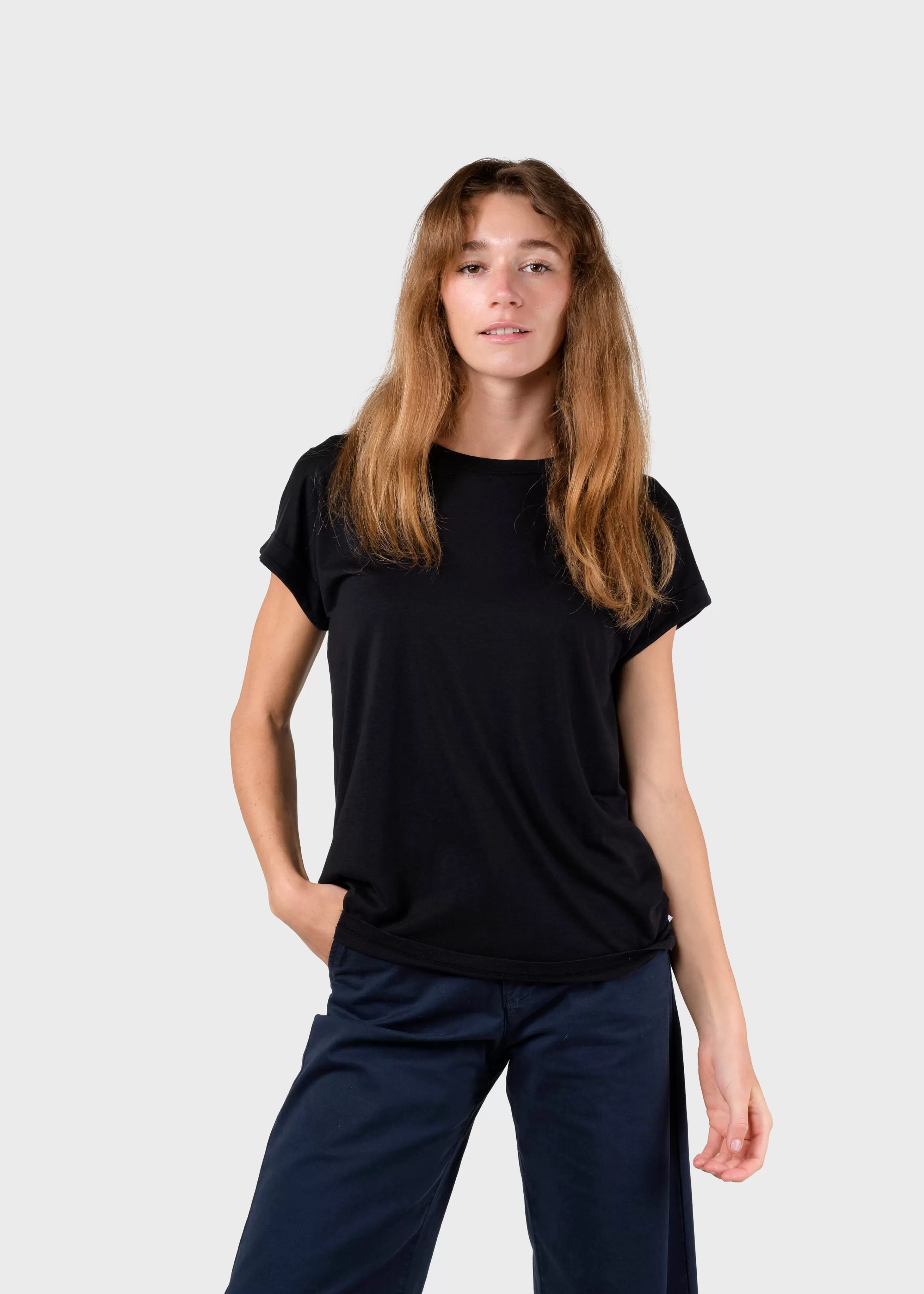 Klitmoller Collective Tees & Tops*Sigrid tee - Black