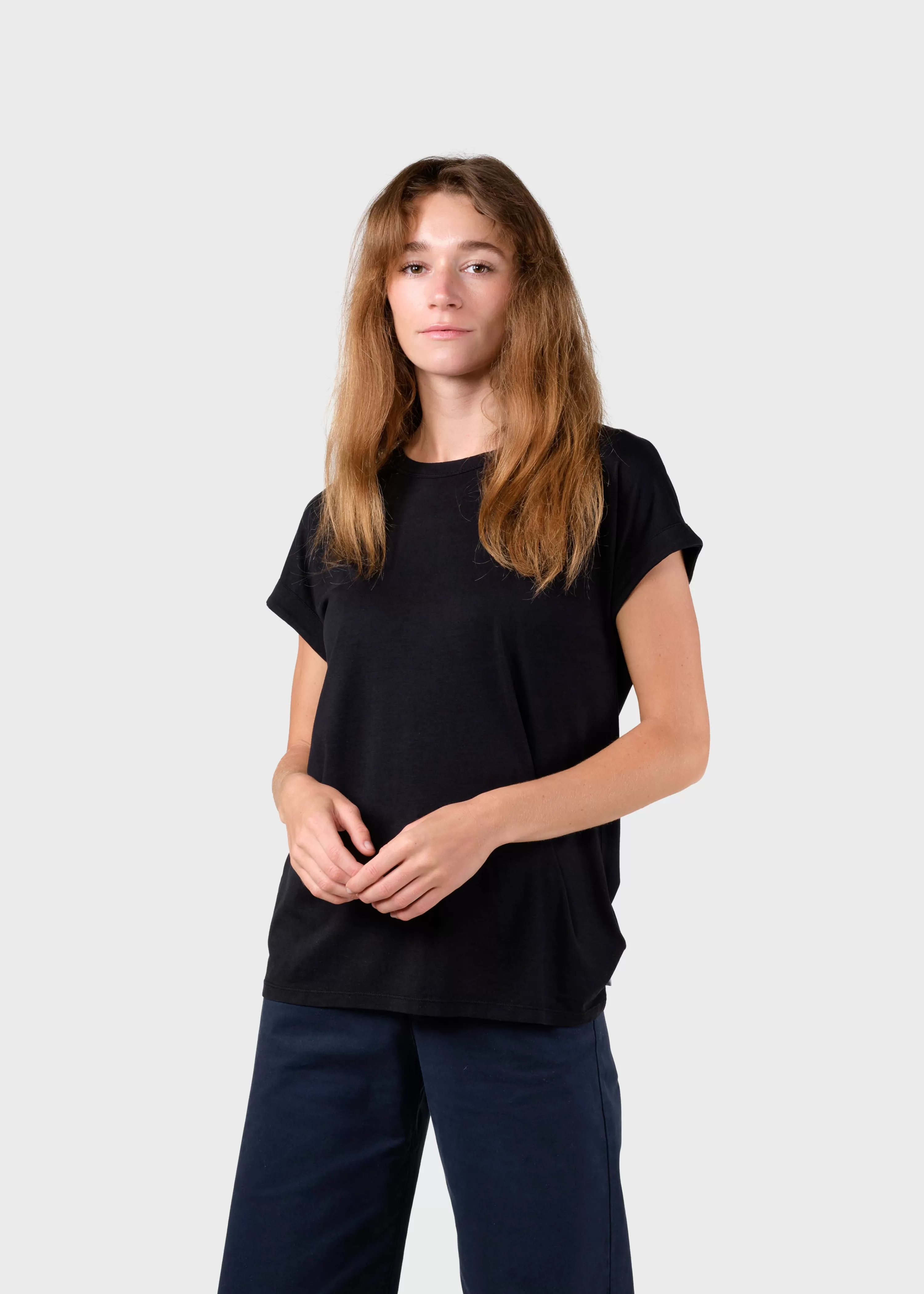 Klitmoller Collective Tees & Tops*Sigrid tee - Black