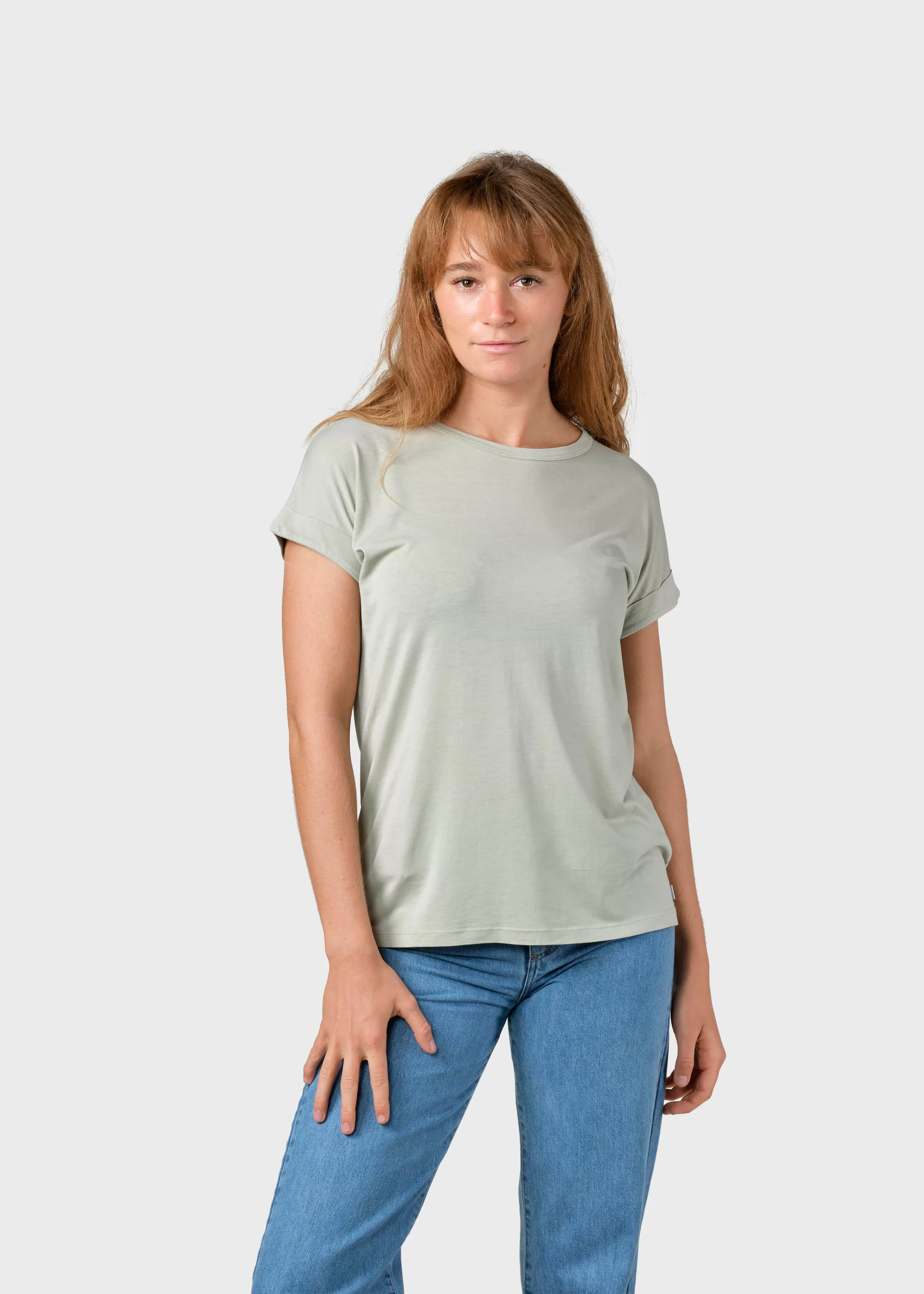 Klitmoller Collective Tees & Tops*Sigrid tee - Sage