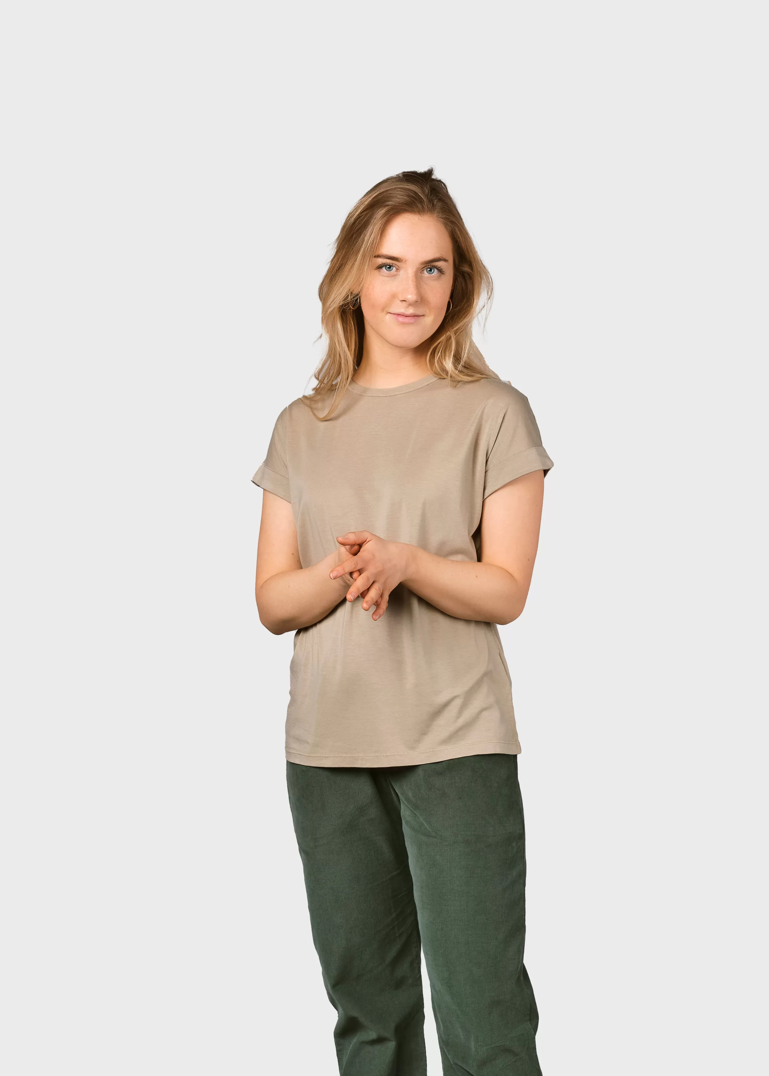 Klitmoller Collective Tees & Tops*Sigrid tee - Sand