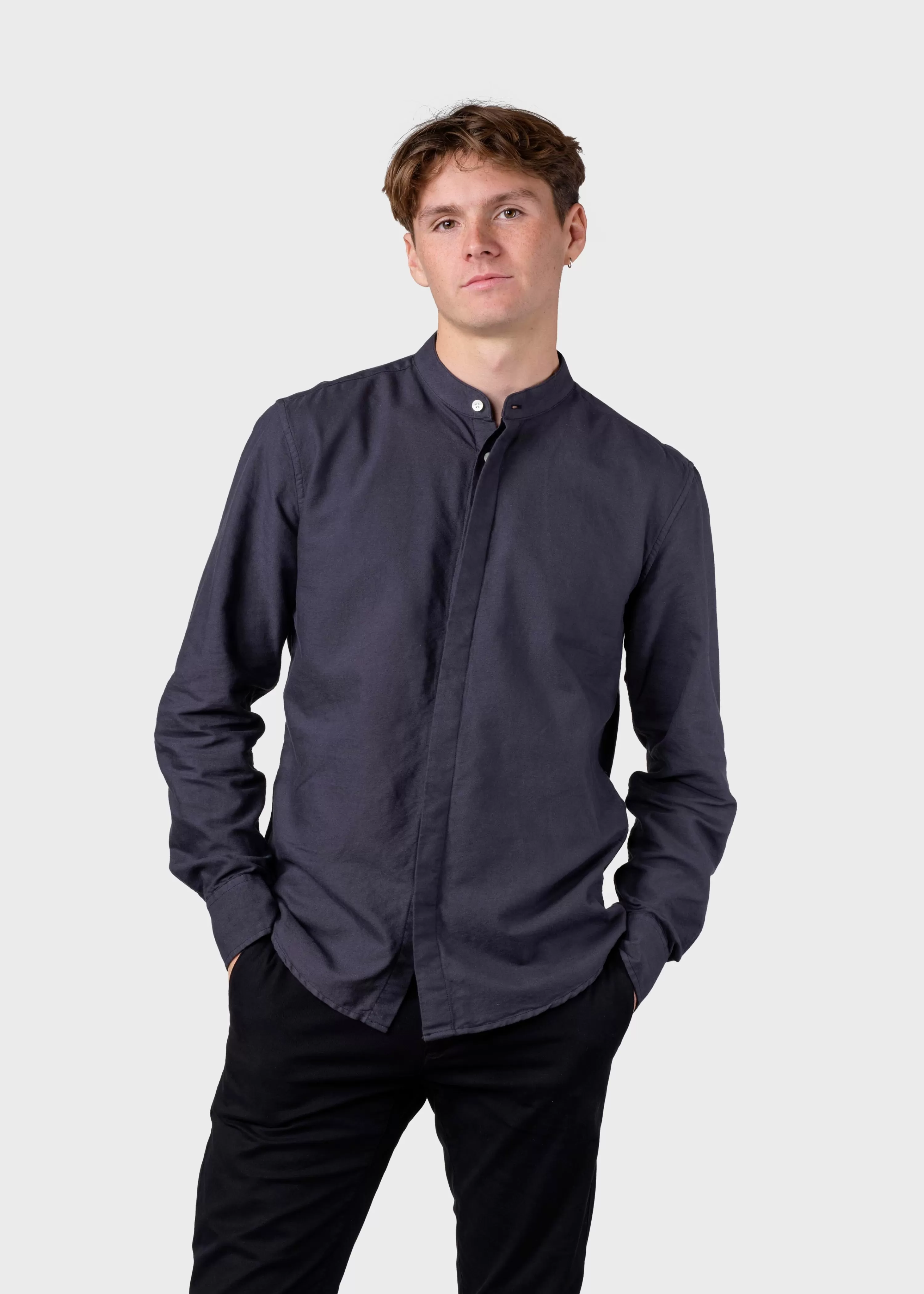 Klitmoller Collective Shirts*Simon shirt - Navy