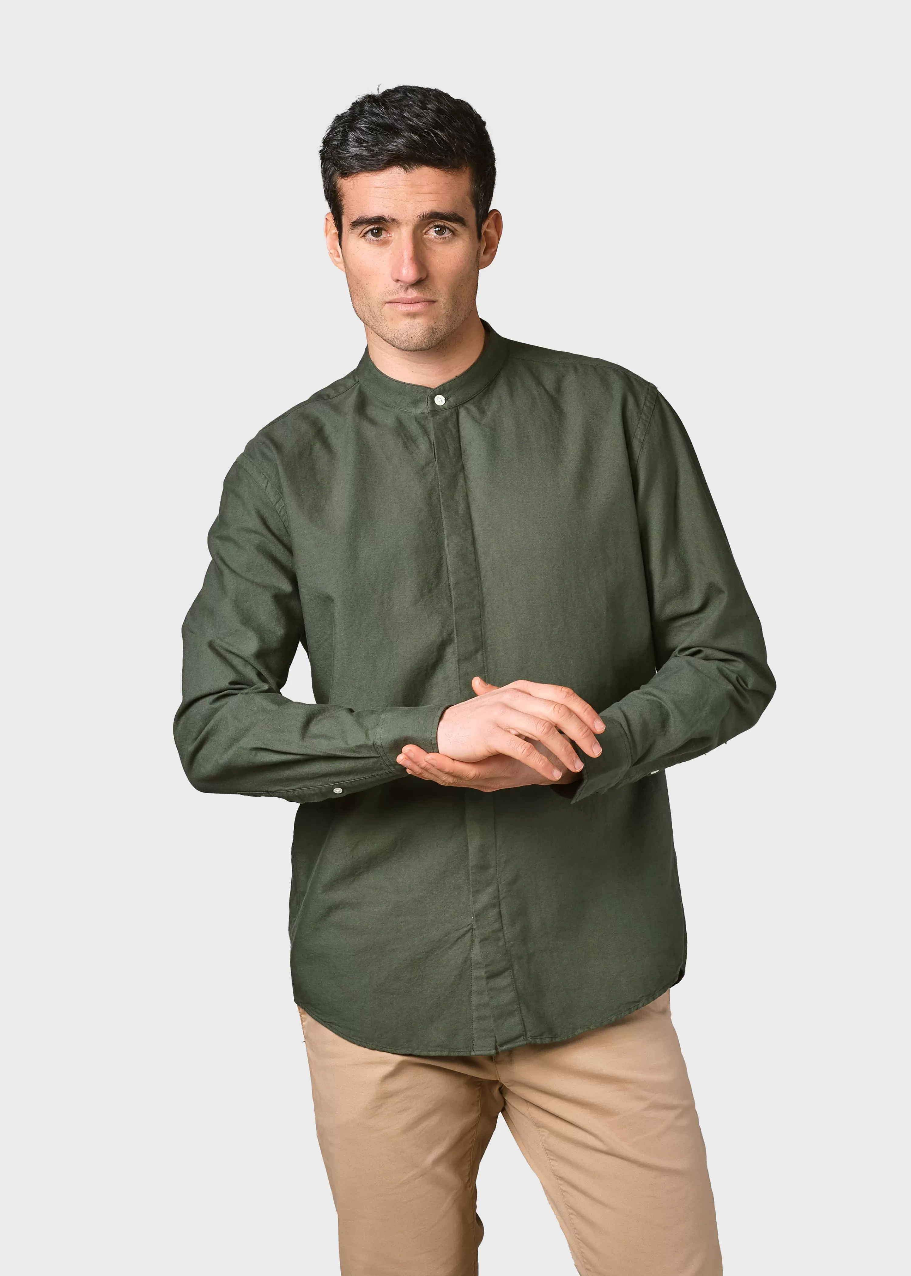 Klitmoller Collective Shirts*Simon shirt - Olive