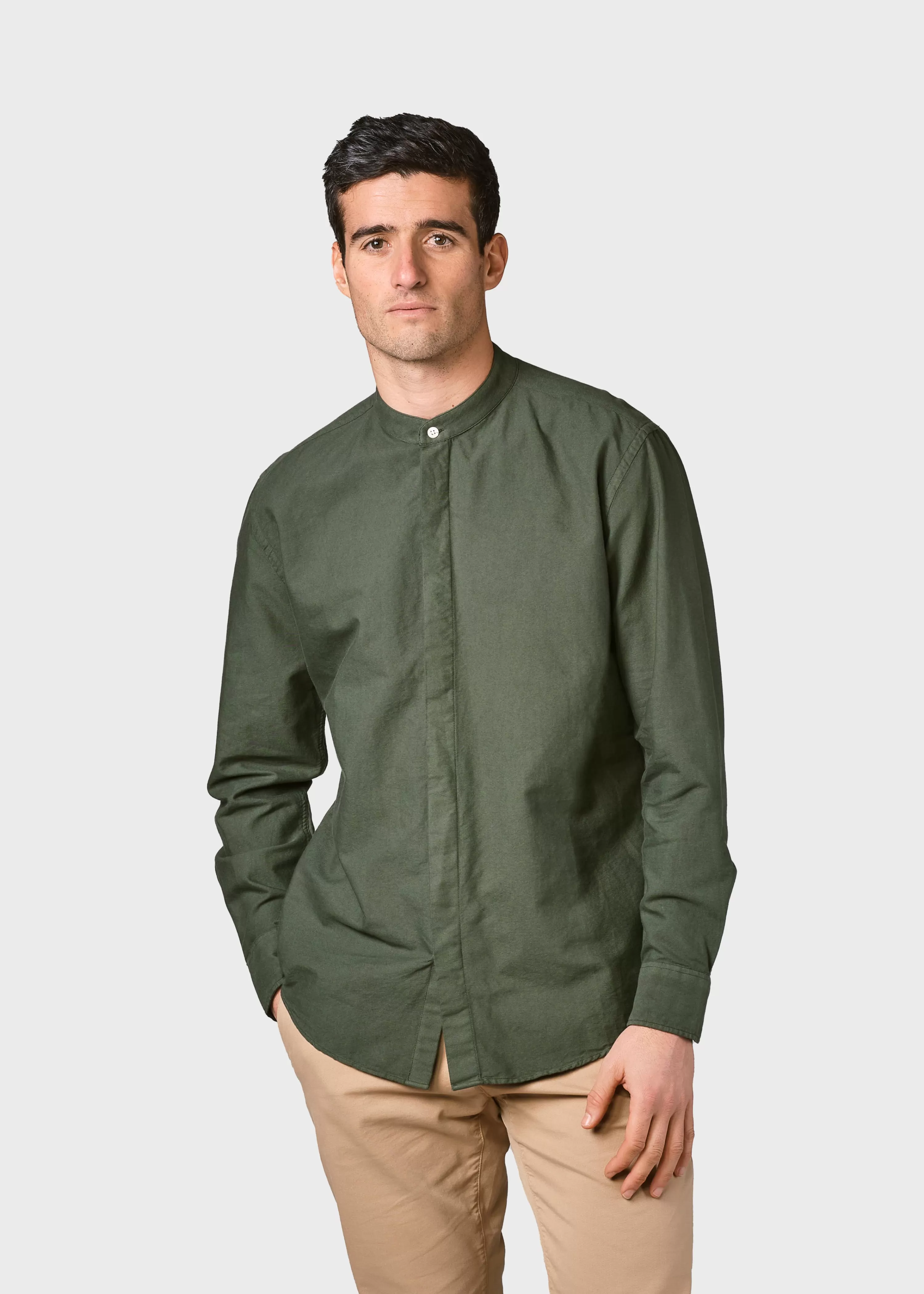 Klitmoller Collective Shirts*Simon shirt - Olive