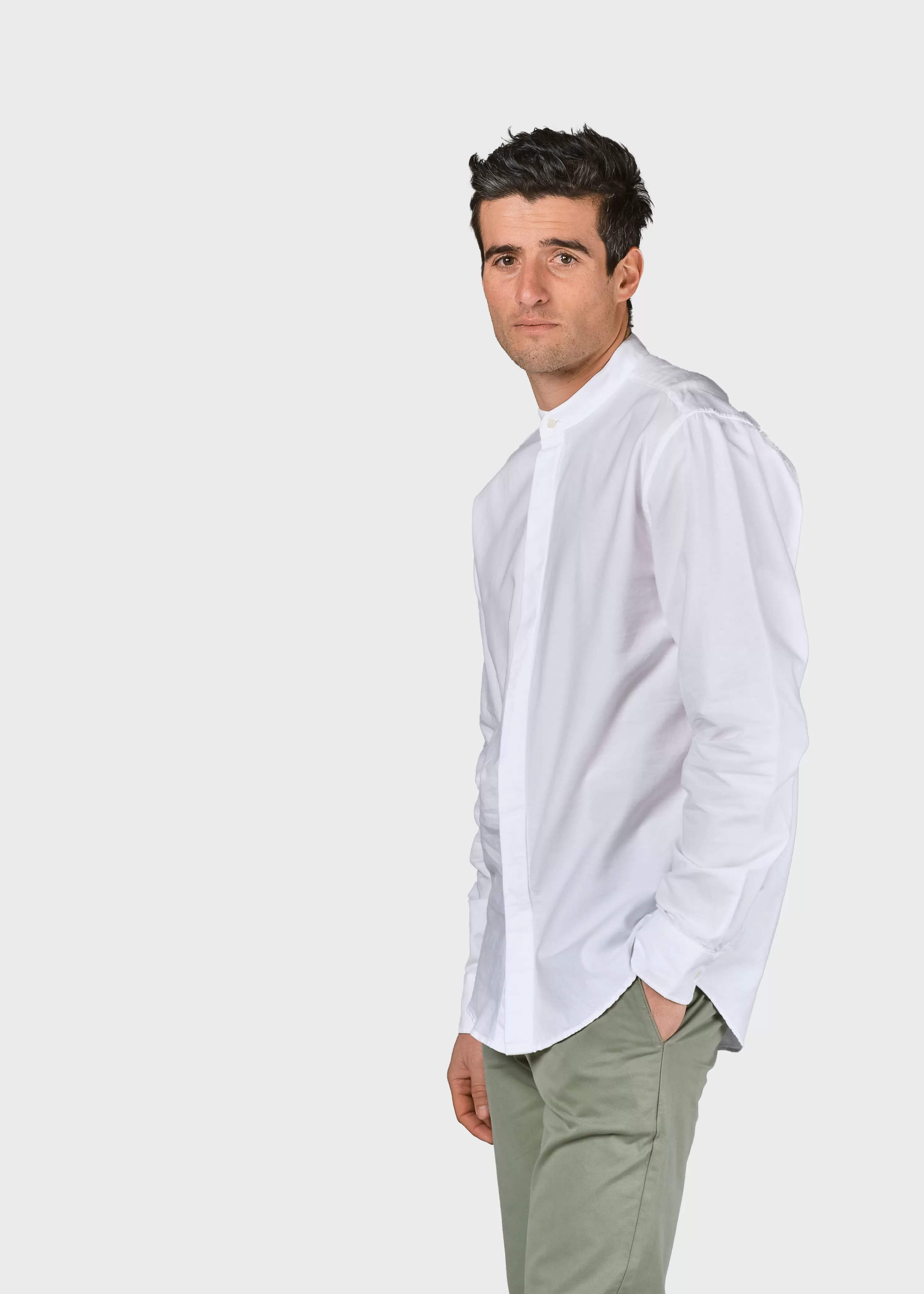 Klitmoller Collective Shirts*Simon shirt - White